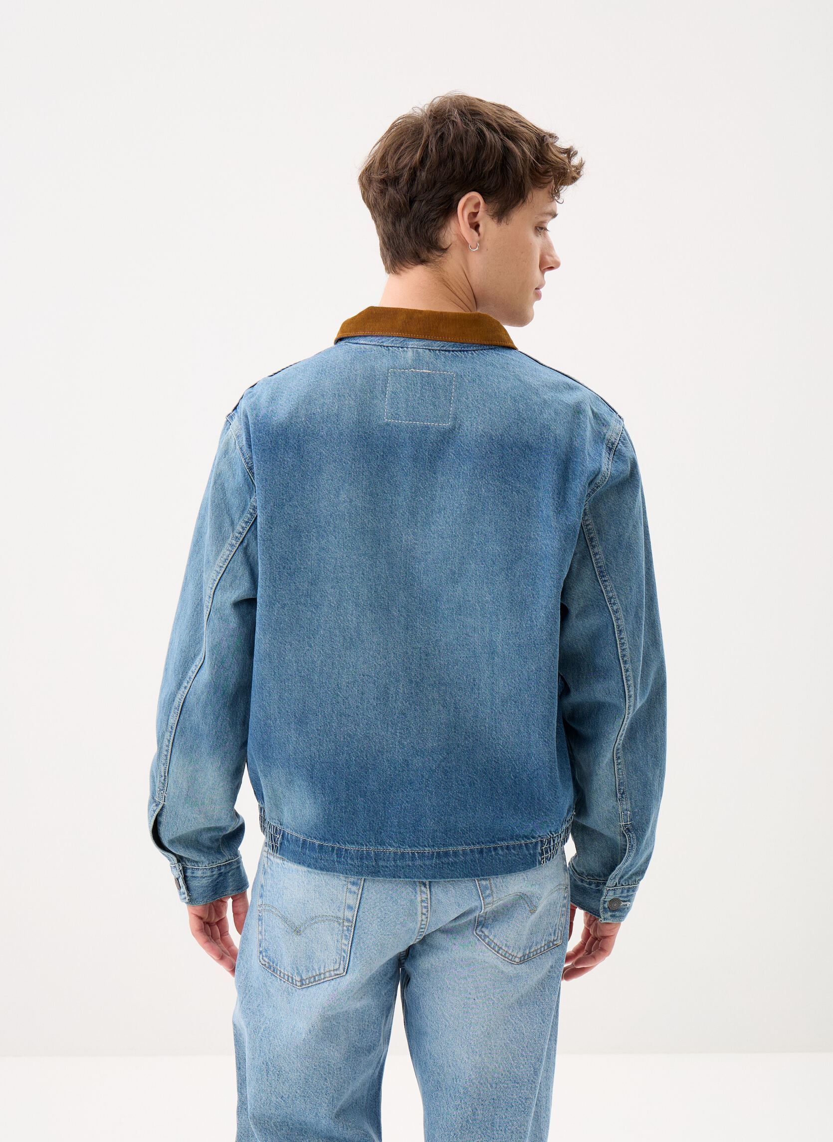 Vestes en jean Castro Full Zip-005AF homme bleu Levi's Vestes en jean Castro Full Zip-005AF homme bleu Light It Up T