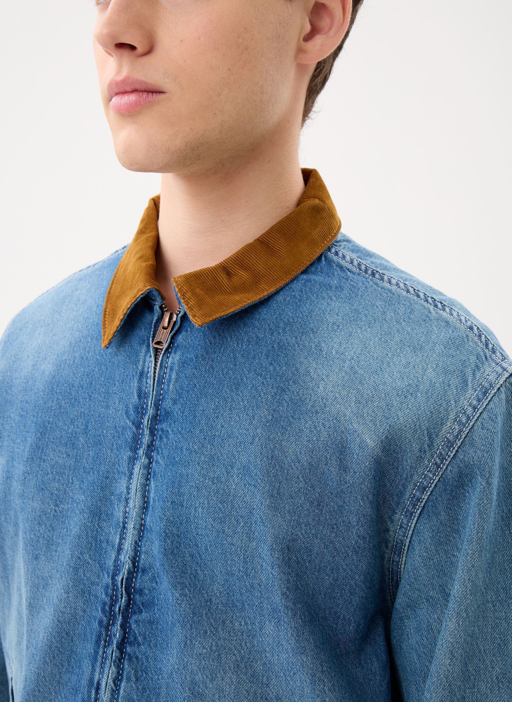 Vestes en jean Castro Full Zip-005AF homme bleu Levi's Vestes en jean Castro Full Zip-005AF homme bleu Light It Up T