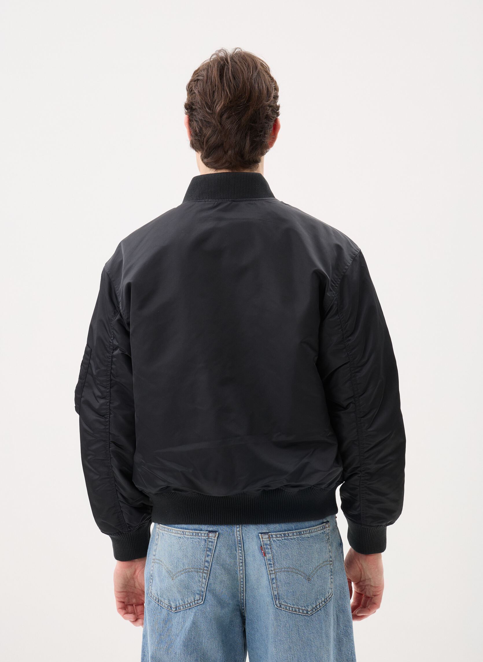Blousons Ma-1 Bomber-005AL homme noir Levi's Blousons Ma-1 Bomber-005AL homme noir Jet black