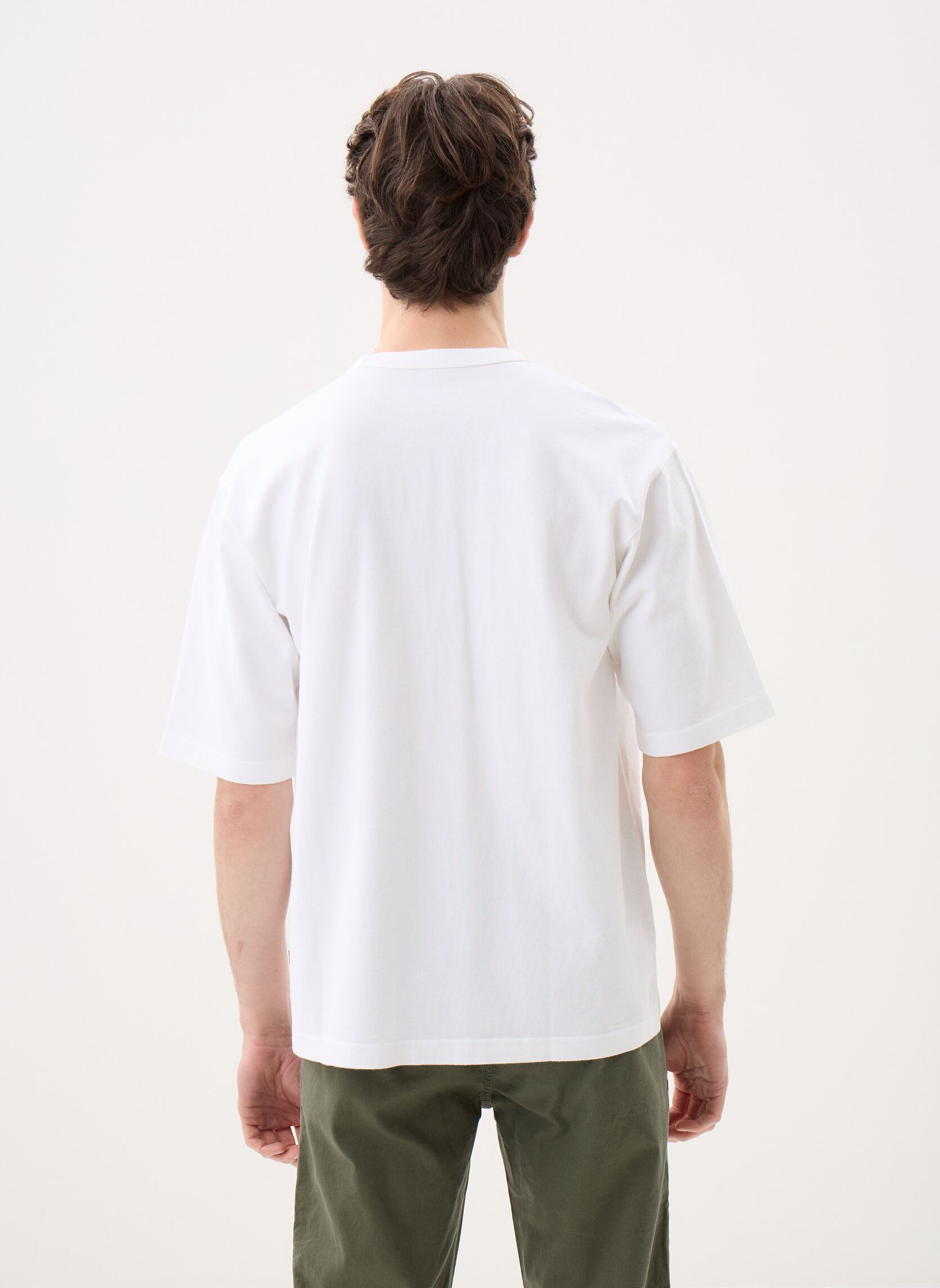 Kurzarm-T-Shirts Heavyweight Loose Tee-005GY herren weiß Levi's Kurzarm-T-Shirts Heavyweight Loose Tee-005GY herren weiß Bright white
