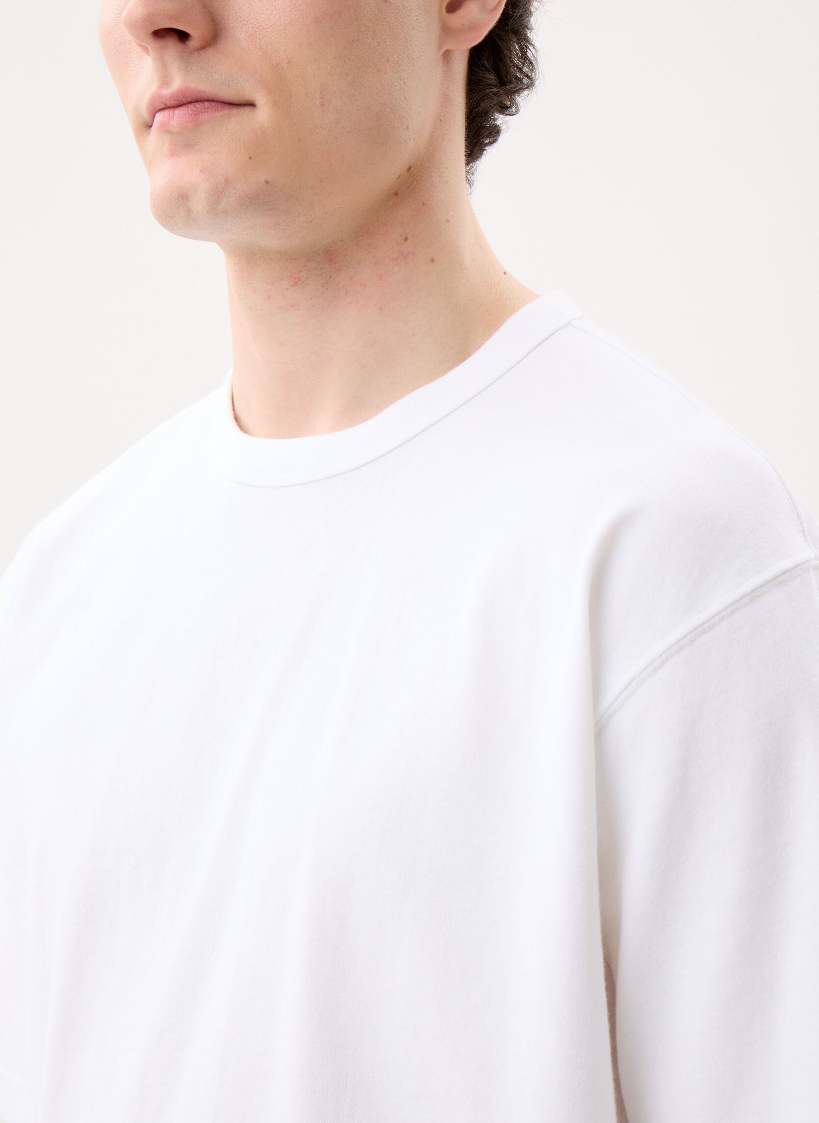Kurzarm-T-Shirts Heavyweight Loose Tee-005GY herren weiß Levi's Kurzarm-T-Shirts Heavyweight Loose Tee-005GY herren weiß Bright white