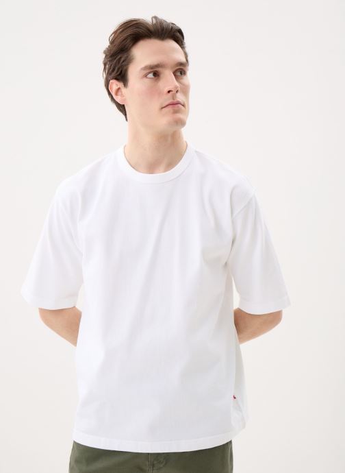 Levi's Tee-shirts manches courtes Heavyweight Loose Tee-005GY homme blanc