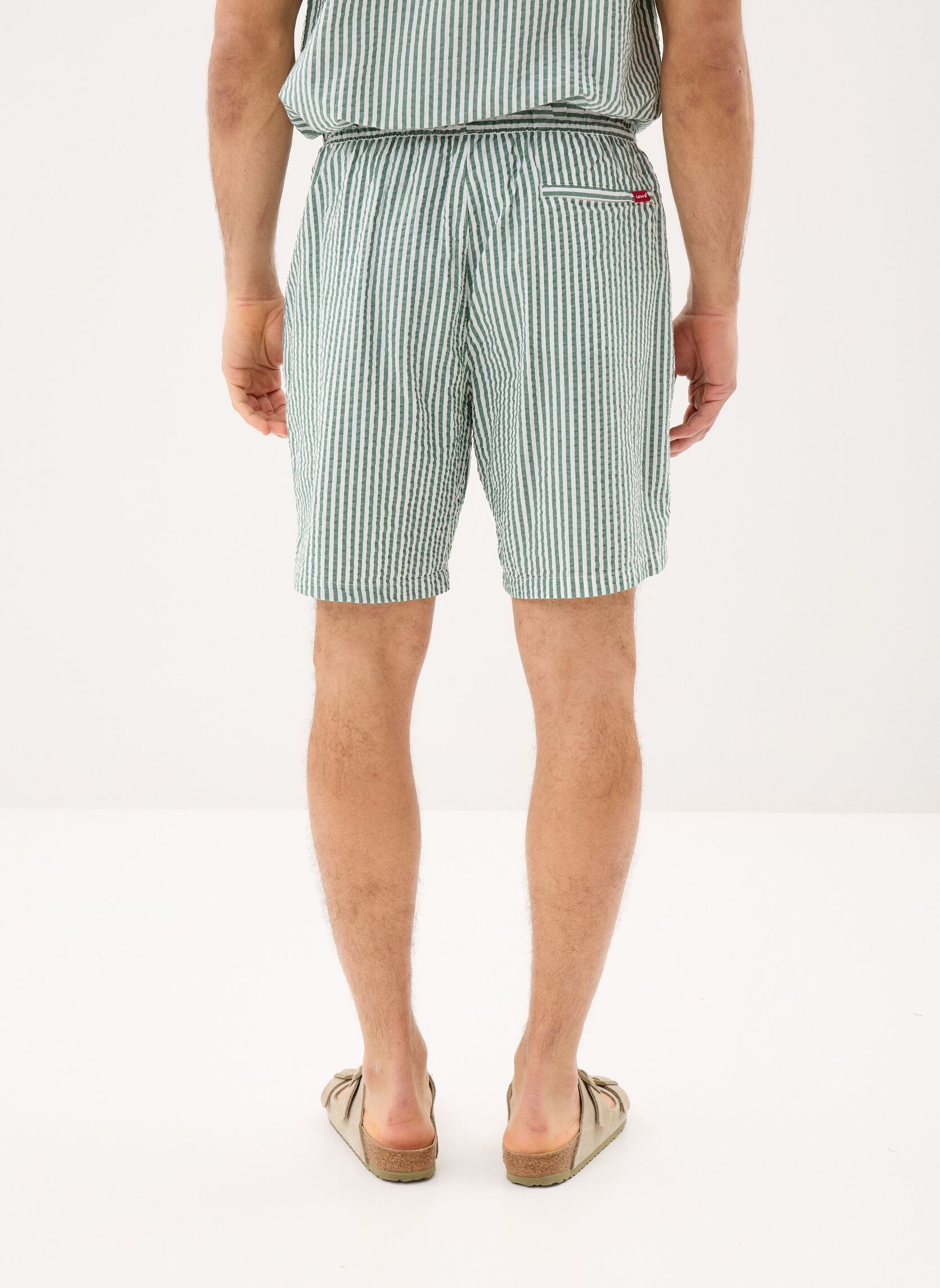 Shorts Boxer Short-0057T homme vert Levi's Shorts Boxer Short-0057T homme vert Aldwyn Stripe Eden