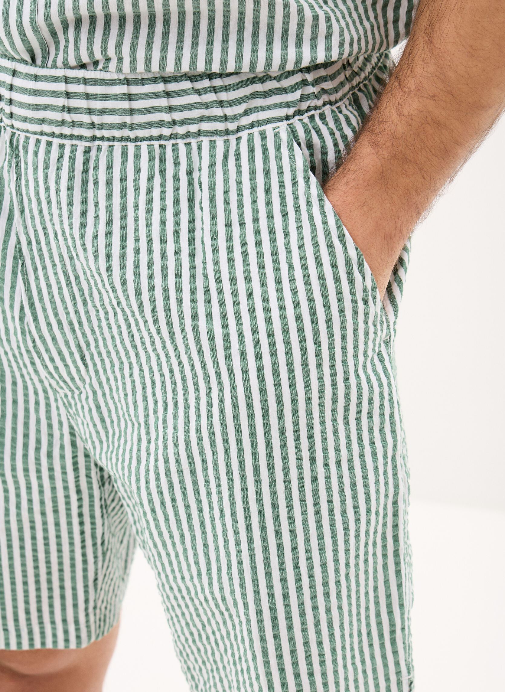 Shorts Boxer Short-0057T homme vert Levi's Shorts Boxer Short-0057T homme vert Aldwyn Stripe Eden