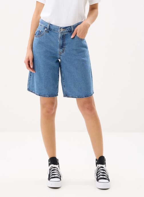 Levi's Shorts Baggy Dad Jort-000MJ dames blauw