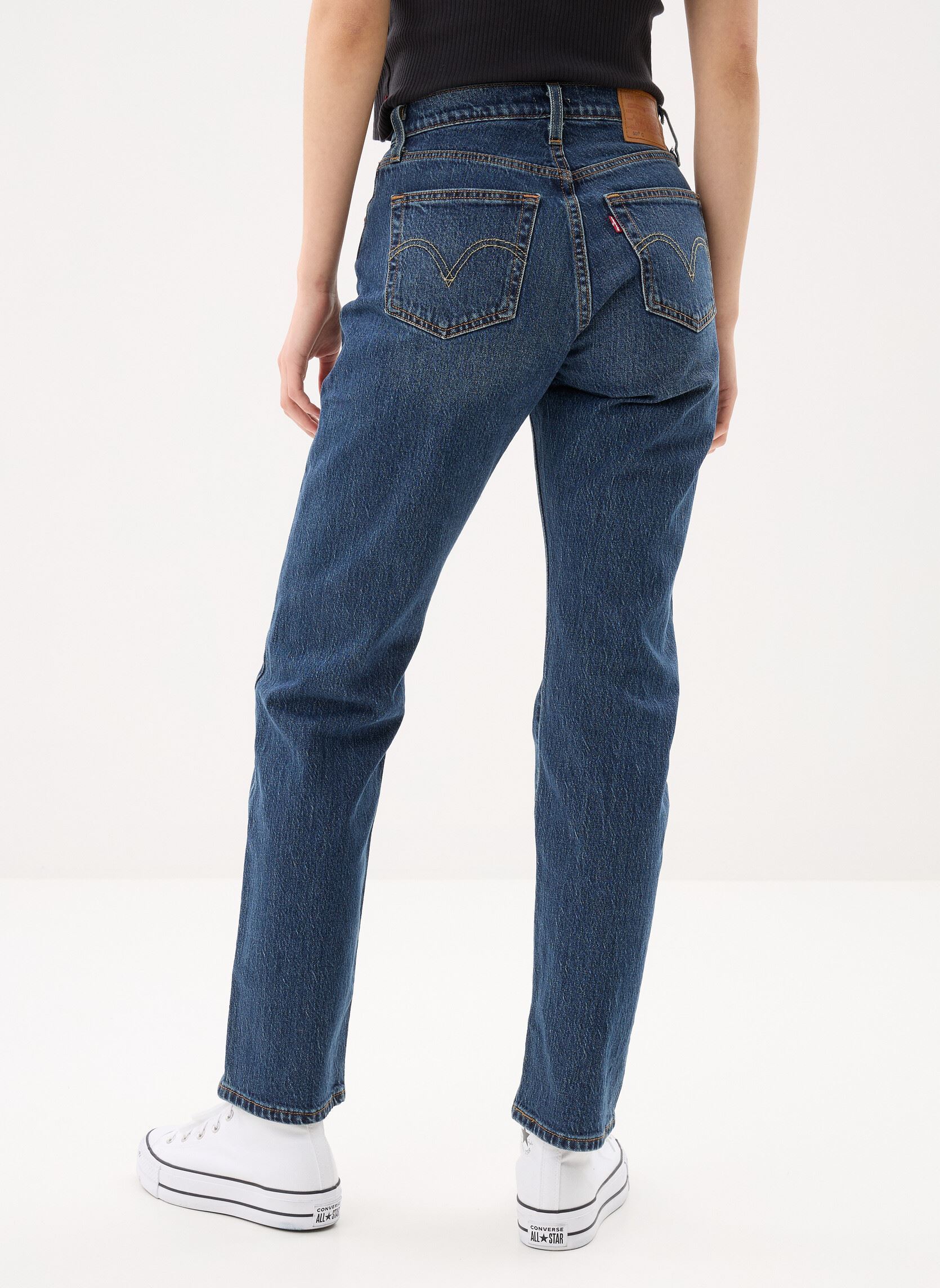 Rechte jeans / Straight Leg Jeans 501 Curve-0036A dames blauw Levi's Rechte jeans / Straight Leg Jeans 501 Curve-0036A dames blauw COLD SUMMER