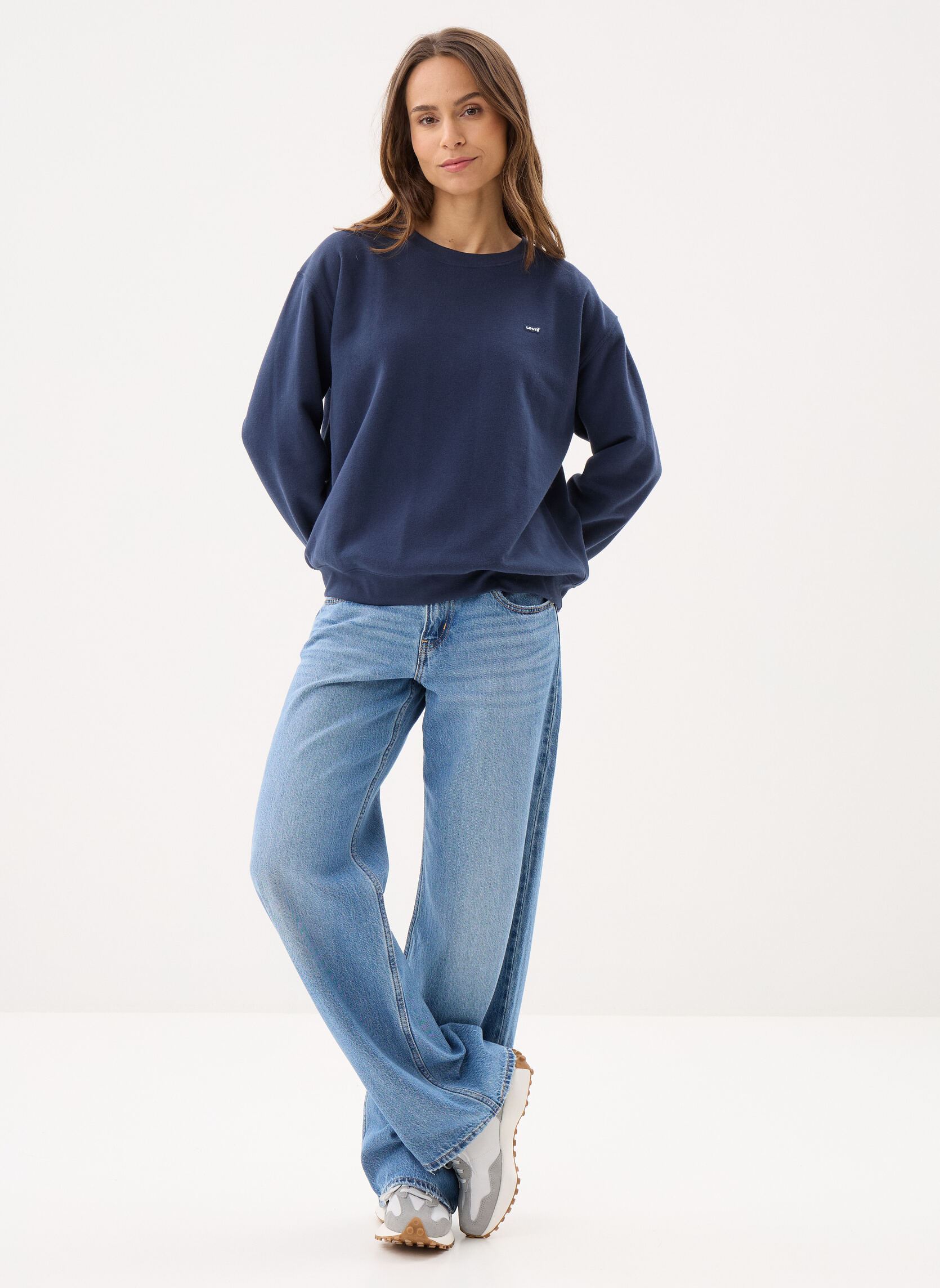 Sweatshirts Everyday Sweatshirt-A5942 femme bleu Levi's Sweatshirts Everyday Sweatshirt-A5942 femme bleu NAVY BLAZER