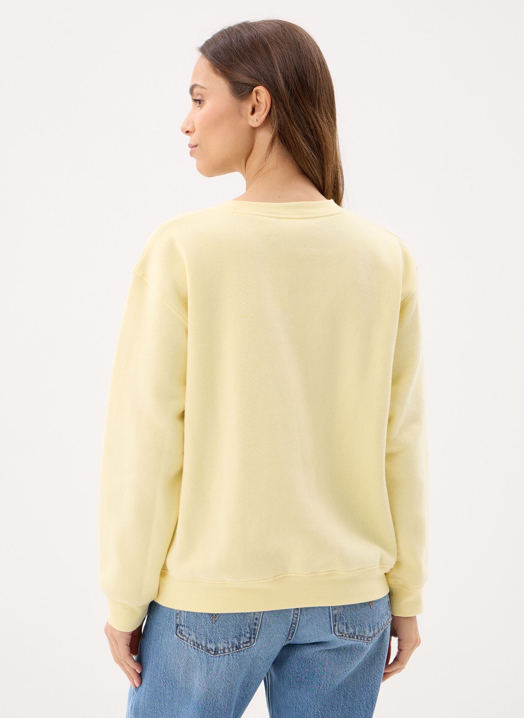 Sweatshirts Everyday Sweatshirt-A5942 damen gelb Levi's Sweatshirts Everyday Sweatshirt-A5942 damen gelb FRENCH VANILLA