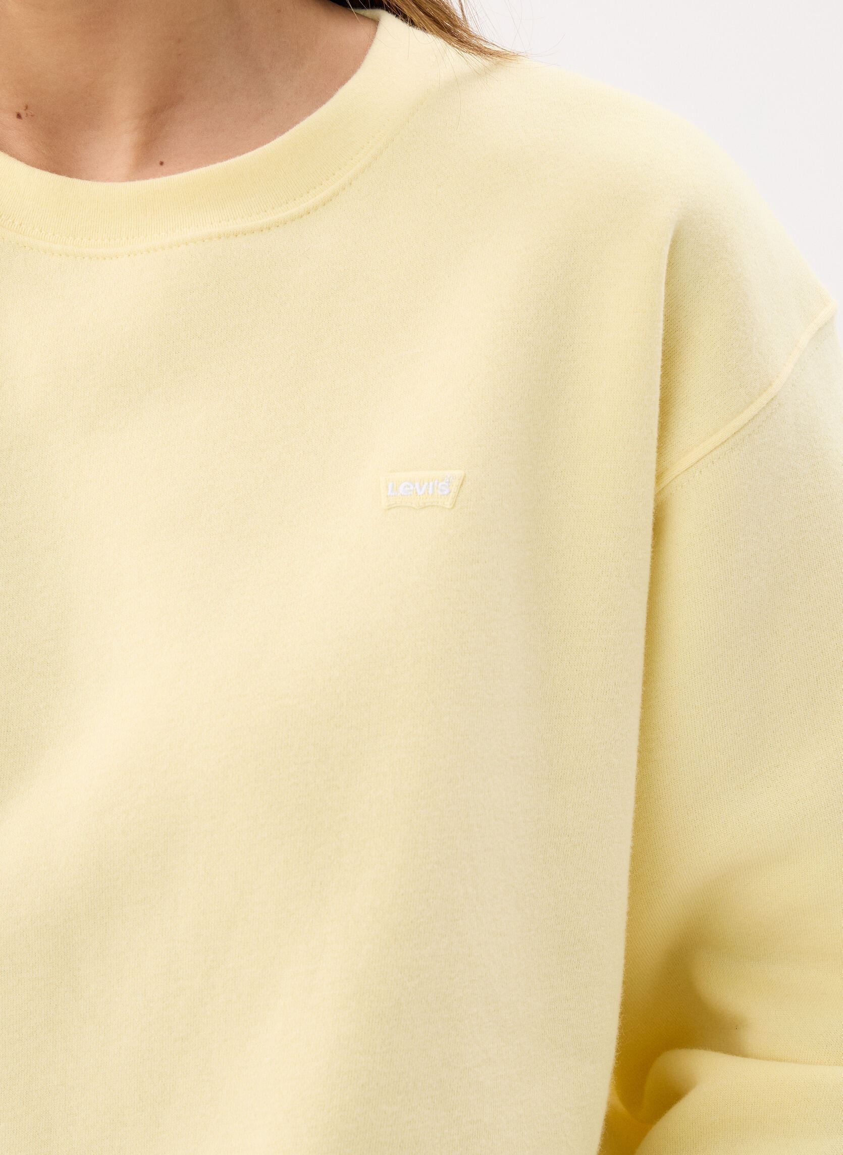 Sweatshirts Everyday Sweatshirt-A5942 damen gelb Levi's Sweatshirts Everyday Sweatshirt-A5942 damen gelb FRENCH VANILLA