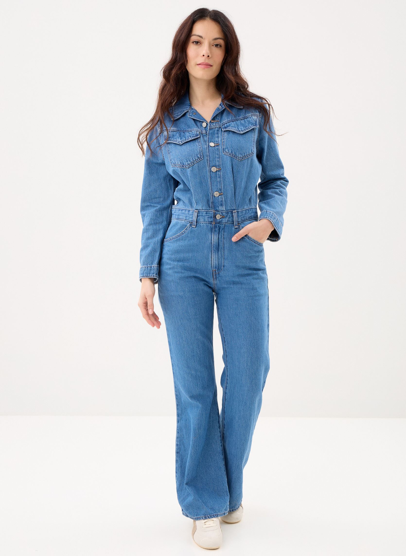 Combinaisons pantalon Western Jumpsuit-A8647 femme bleu Levi's Combinaisons pantalon Western Jumpsuit-A8647 femme bleu CAUSE AND EFFECT
