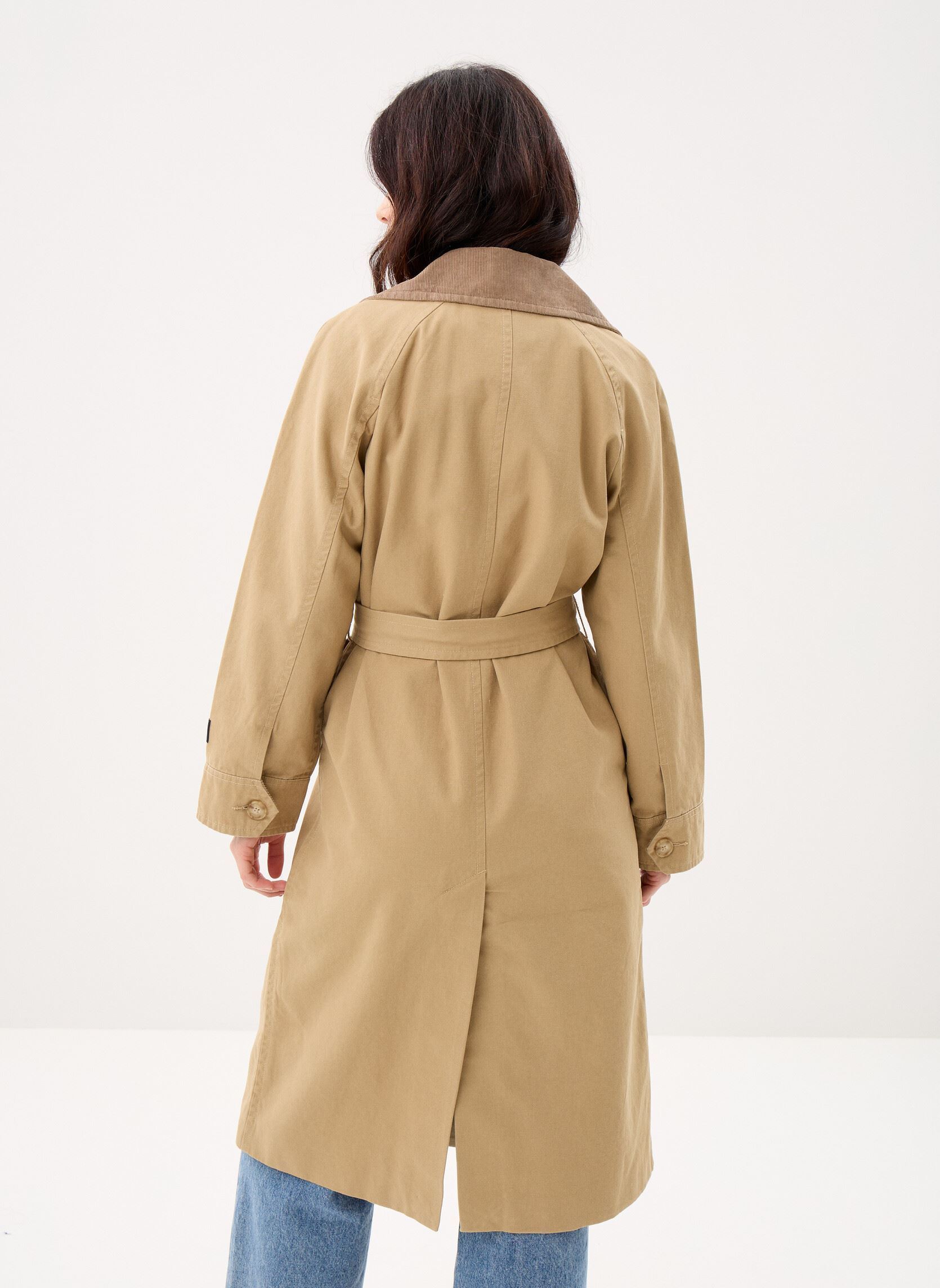 Trenchcoats Bree Classic Long-005AP damen beige Levi's Trenchcoats Bree Classic Long-005AP damen beige Travertine