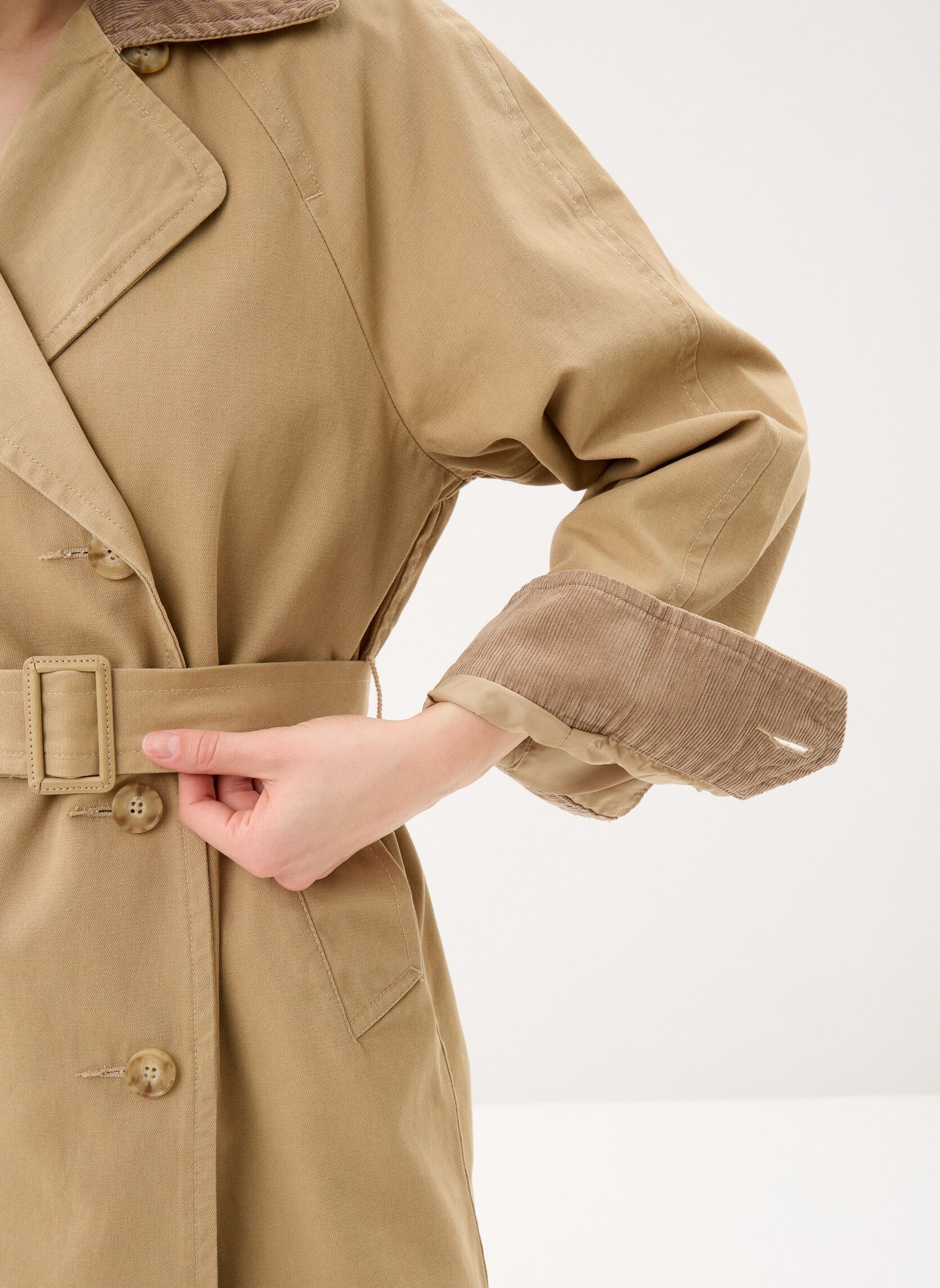 Trenchcoats Bree Classic Long-005AP damen beige Levi's Trenchcoats Bree Classic Long-005AP damen beige Travertine