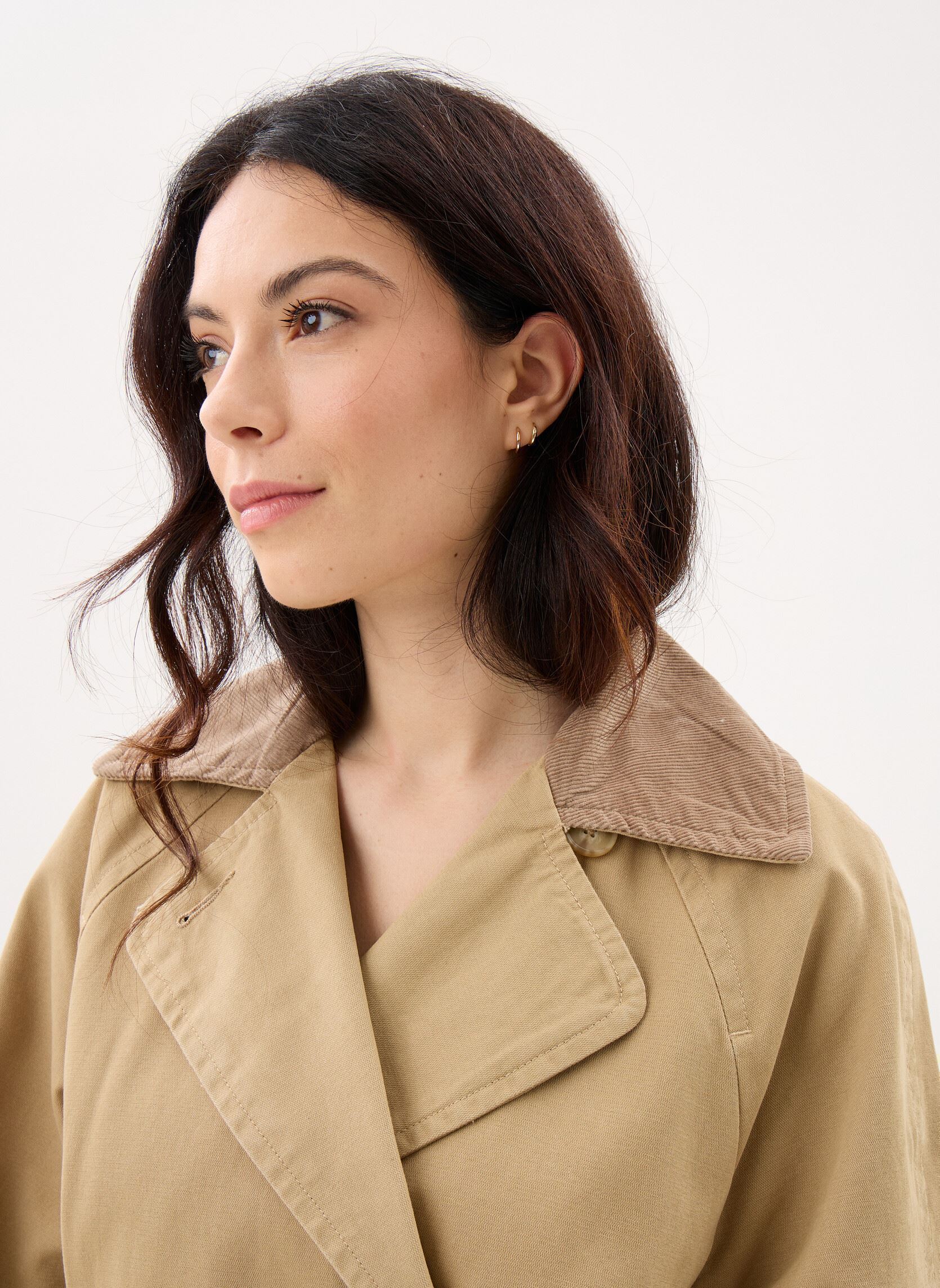 Trenchcoats Bree Classic Long-005AP damen beige Levi's Trenchcoats Bree Classic Long-005AP damen beige Travertine