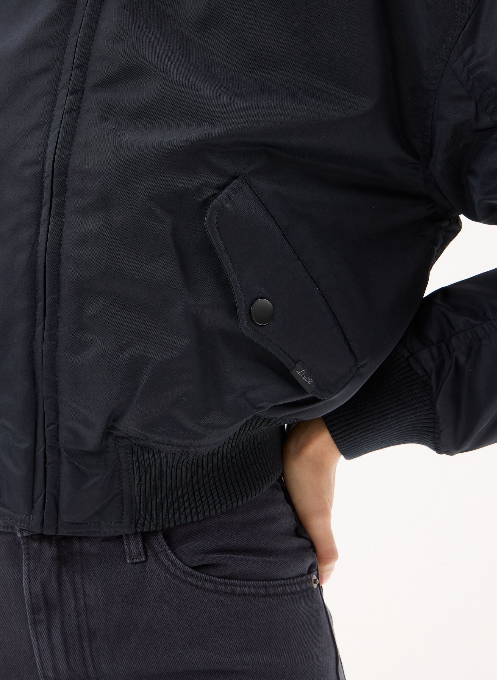 Blousons Bowie Crop Bomber-005AQ femme noir Levi's Blousons Bowie Crop Bomber-005AQ femme noir ANTHRACITE NIGHT