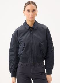 Blousons Bowie Crop Bomber-005AQ femme noir
