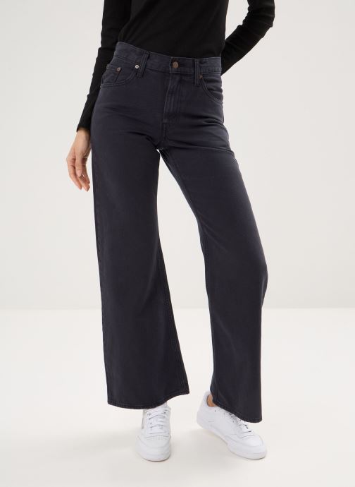 Levi's Wijde jeans / Flared Jeans Loose Boot-005DO dames zwart