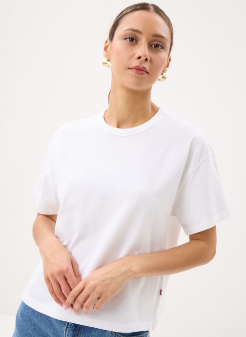 Levi's Kurzarm-T-Shirts Vintage Ss Tee-005IX damen weiß