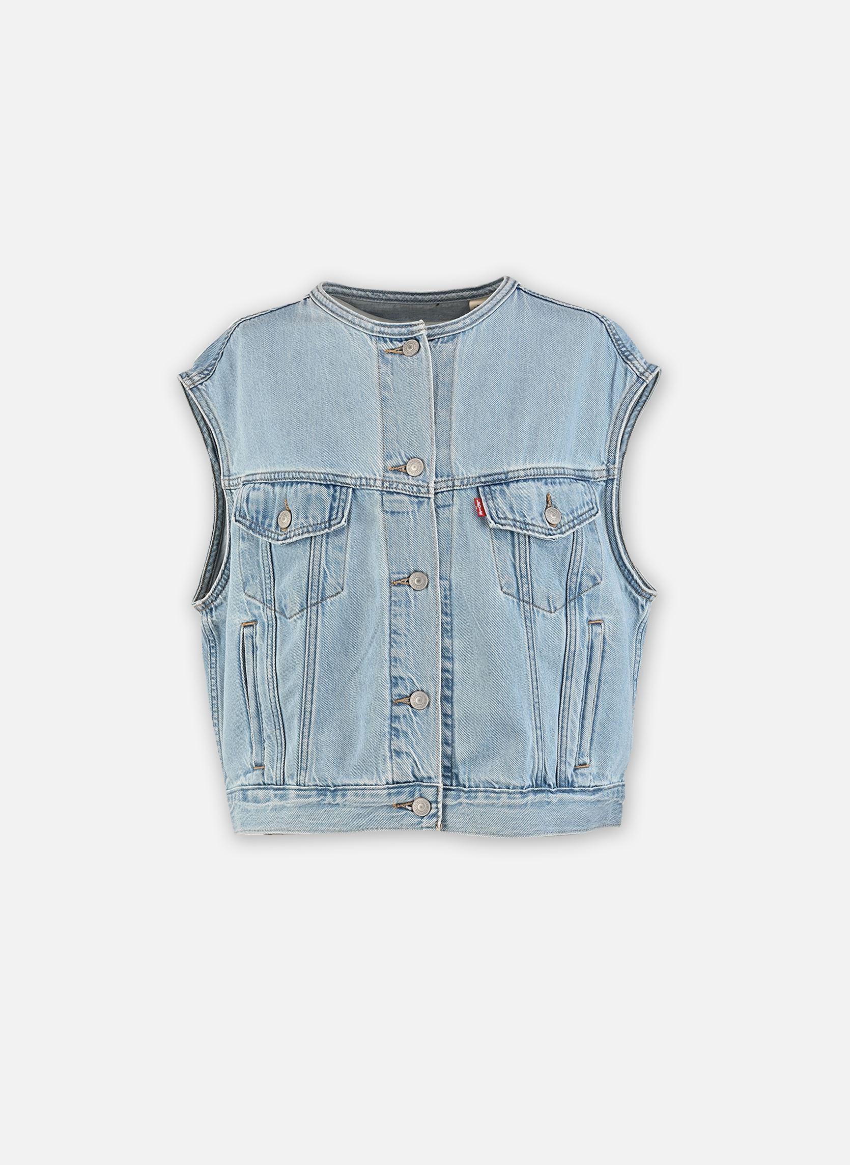 Vêtements Levi' ® Collarless Shrunken 005NP pour Femme - vue 1