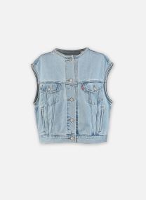 Westen Collarless Shrunken 90S-005NP damen blau Levi's Westen Collarless Shrunken 90S-005NP damen blau OF COURSE TOP
