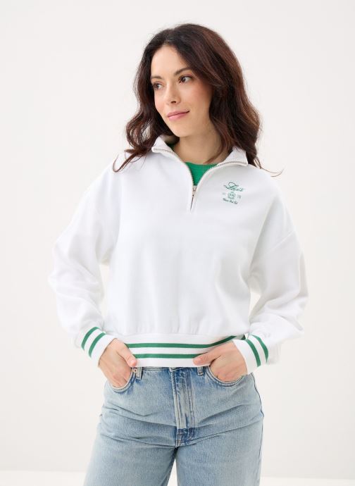 Levi's Sweatshirts Gr Everyday 1/4 Zip-005OX femme blanc