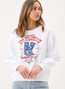 Sweatshirts Graphic Heritage-A7288 femme blanc