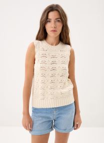 Tops Hope Crochet Tank-0059T dames wit Levi's Tops Hope Crochet Tank-0059T dames wit Egret