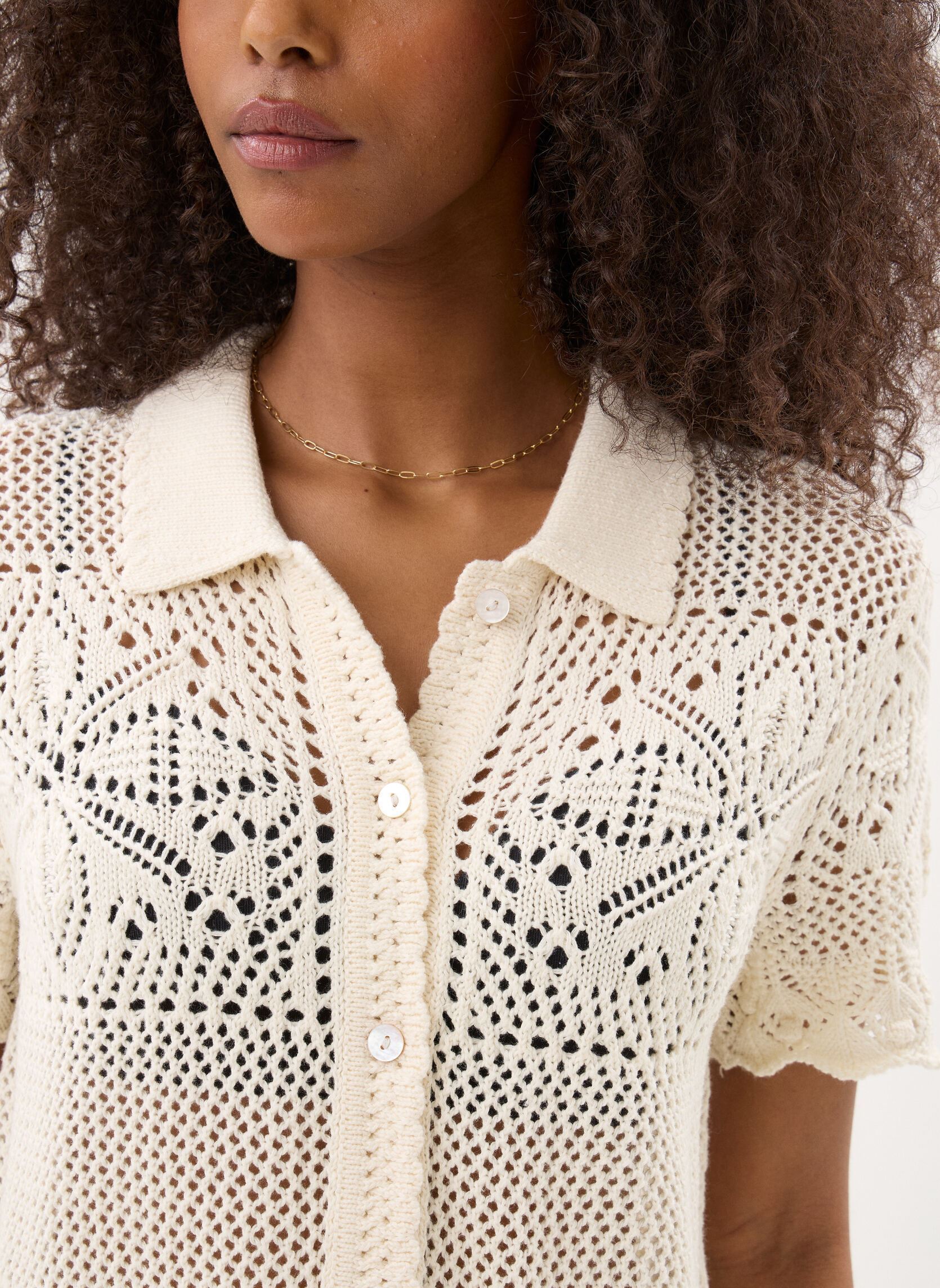 Pullover Susanna Floral Crochet-005A9 damen weiß Levi's Pullover Susanna Floral Crochet-005A9 damen weiß EGRET