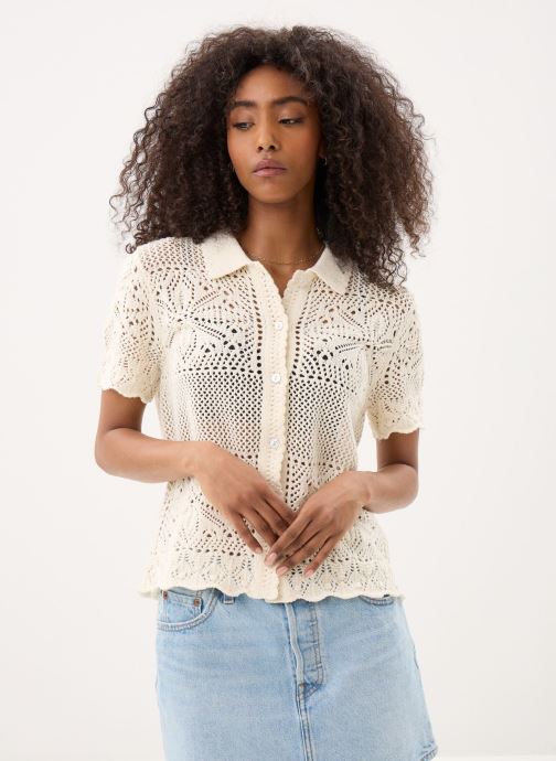 Levi's Pulls Susanna Floral Crochet-005A9 femme blanc