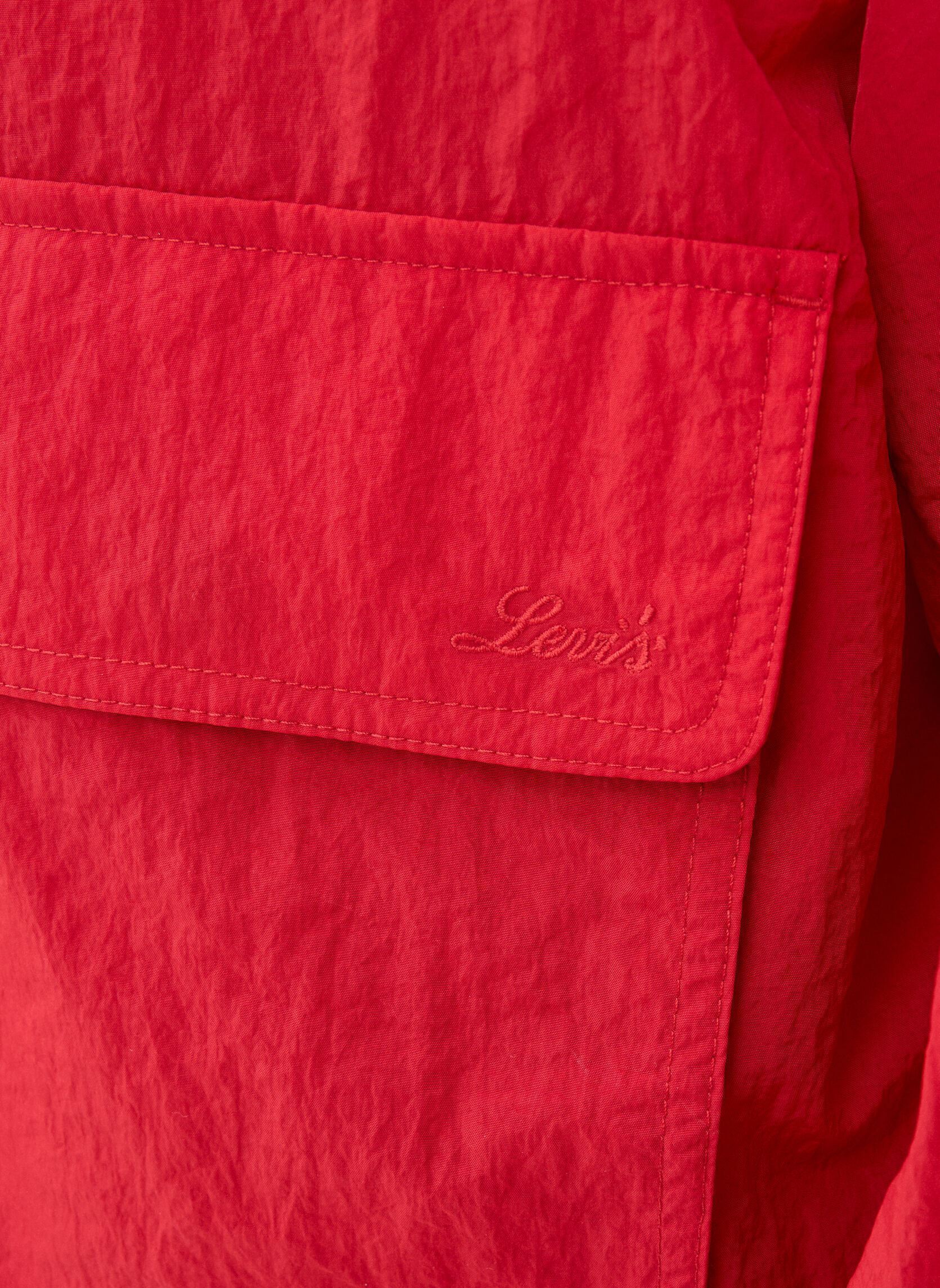 Winterjas Simone Blouson Parka-005AV dames rood Levi's Winterjas Simone Blouson Parka-005AV dames rood URBAN RED