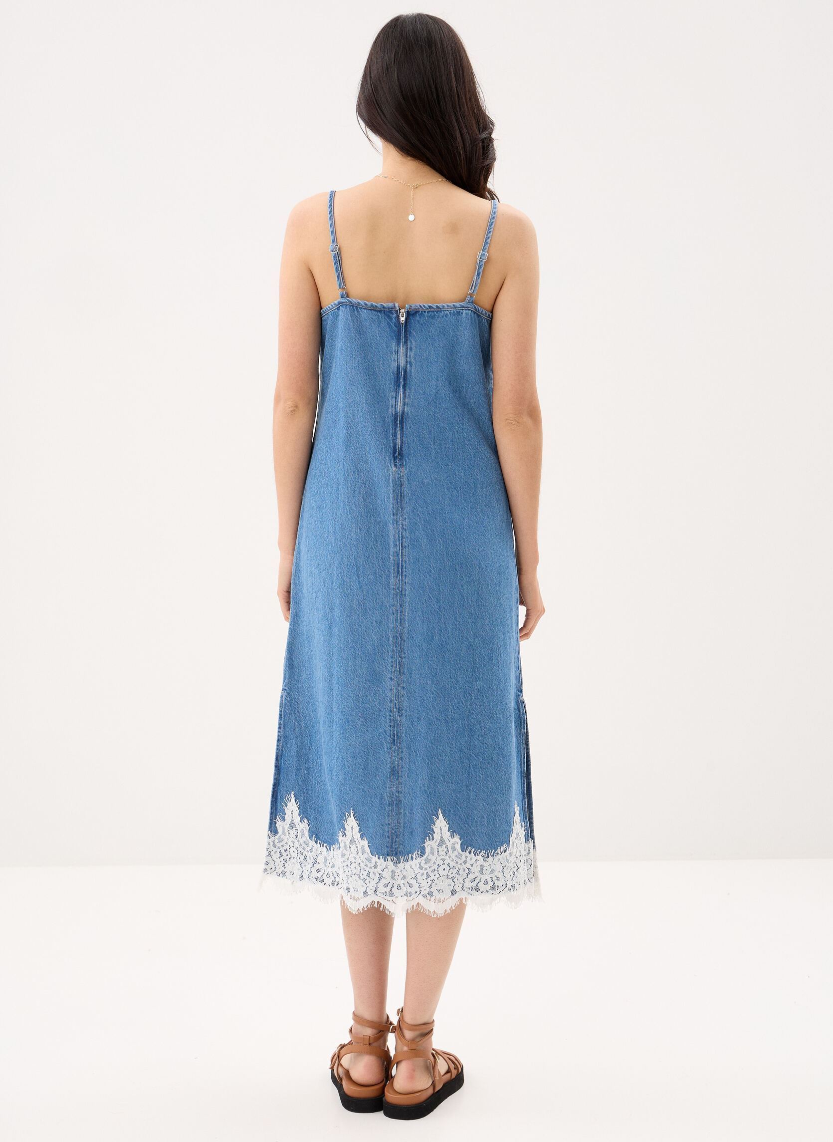 Robes 90S Denim Slip Dress-005J1 femme bleu Levi's Robes 90S Denim Slip Dress-005J1 femme bleu Slipped My Mind