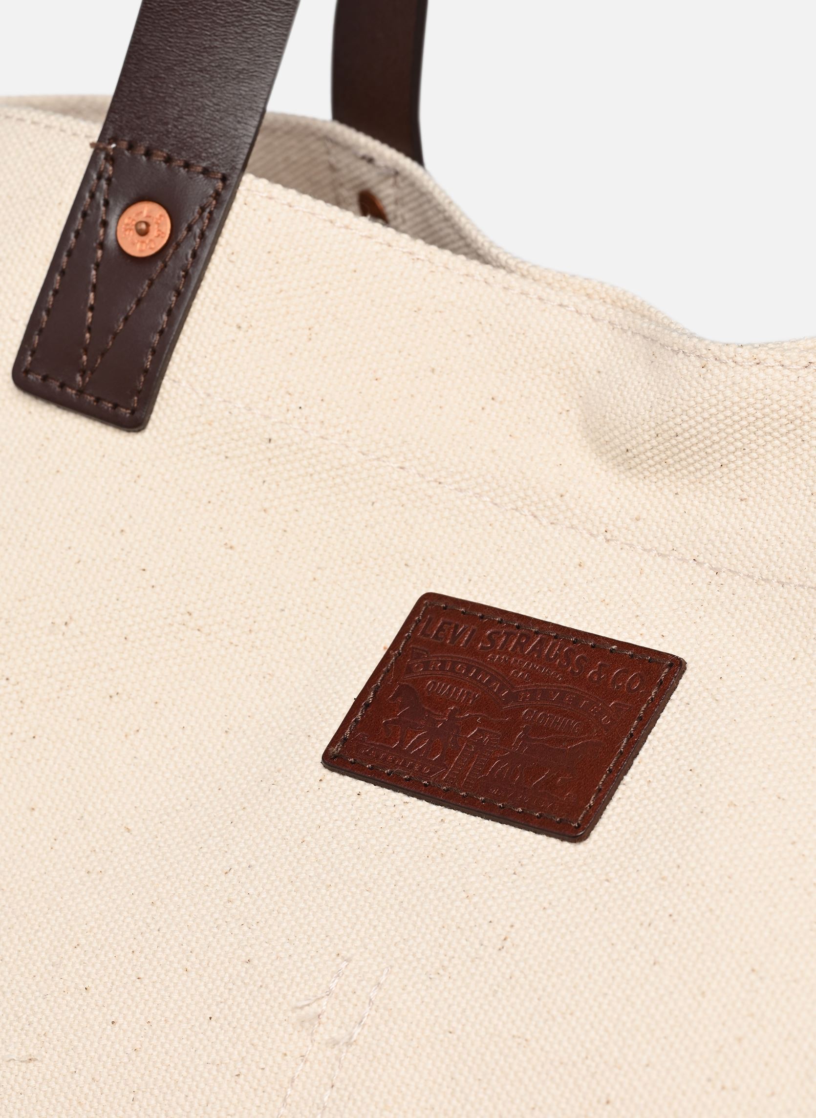 Borsa da spiaggia Heritage All Day Tote-005D7 donna bianco Levi's Borsa da spiaggia Heritage All Day Tote-005D7 donna bianco ECRU