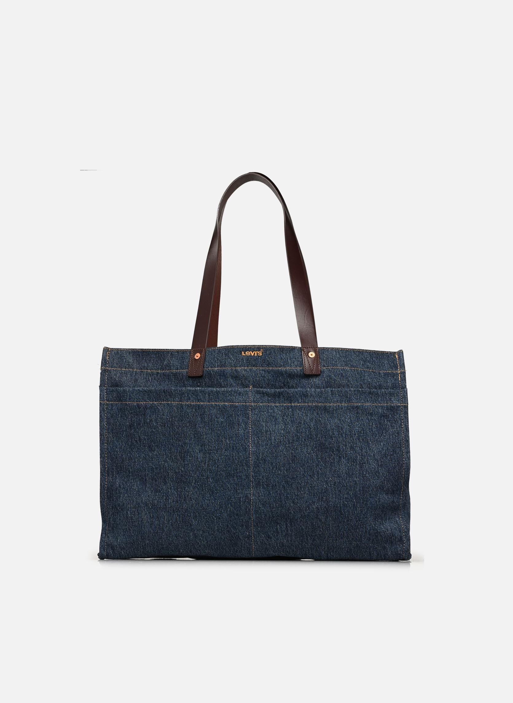 Grote winkelzak Heritage All Day Tote-005D7 dames blauw Levi's Grote winkelzak Heritage All Day Tote-005D7 dames blauw Ocean Indigo Wash