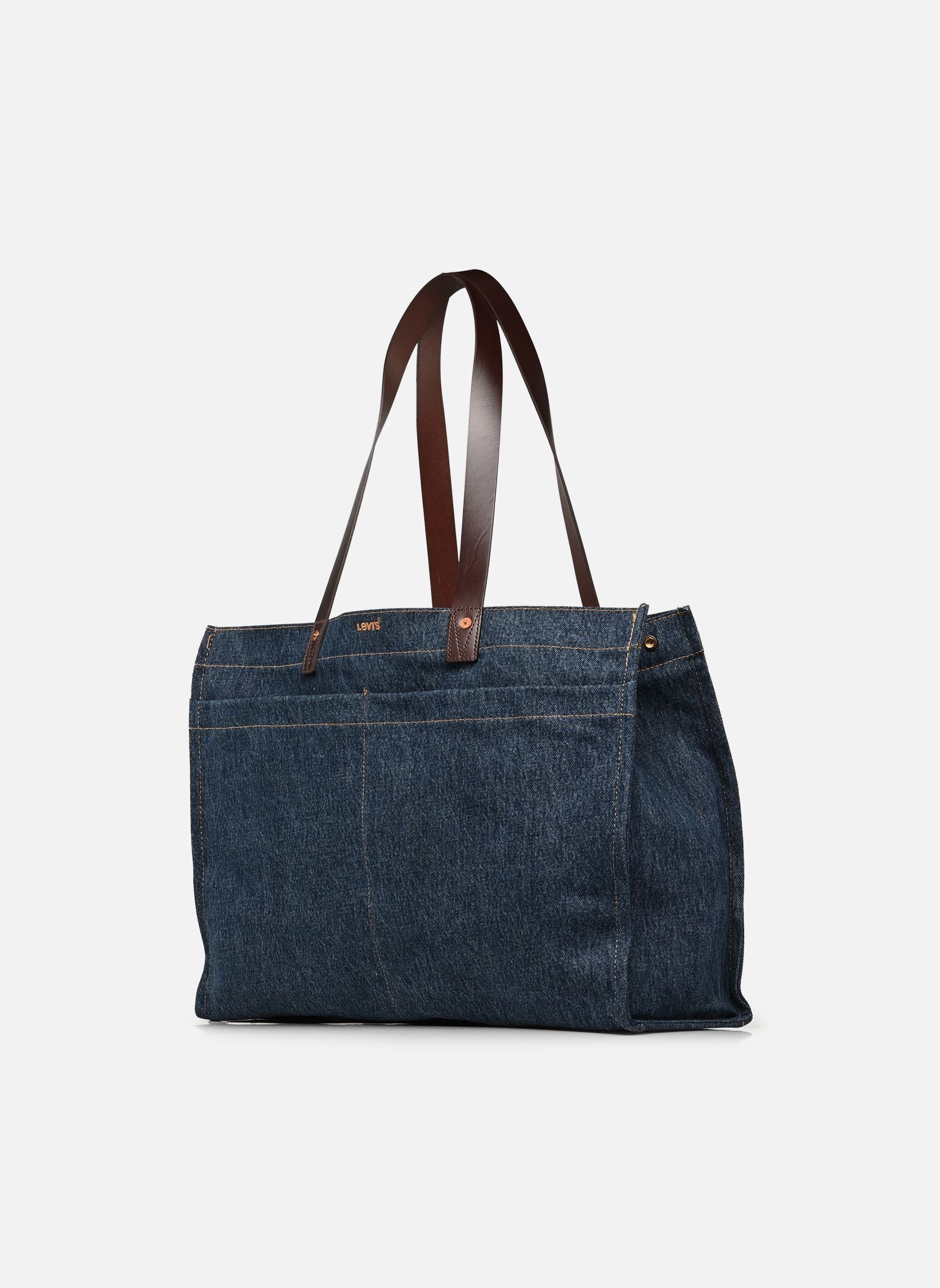 Grote winkelzak Heritage All Day Tote-005D7 dames blauw Levi's Grote winkelzak Heritage All Day Tote-005D7 dames blauw Ocean Indigo Wash