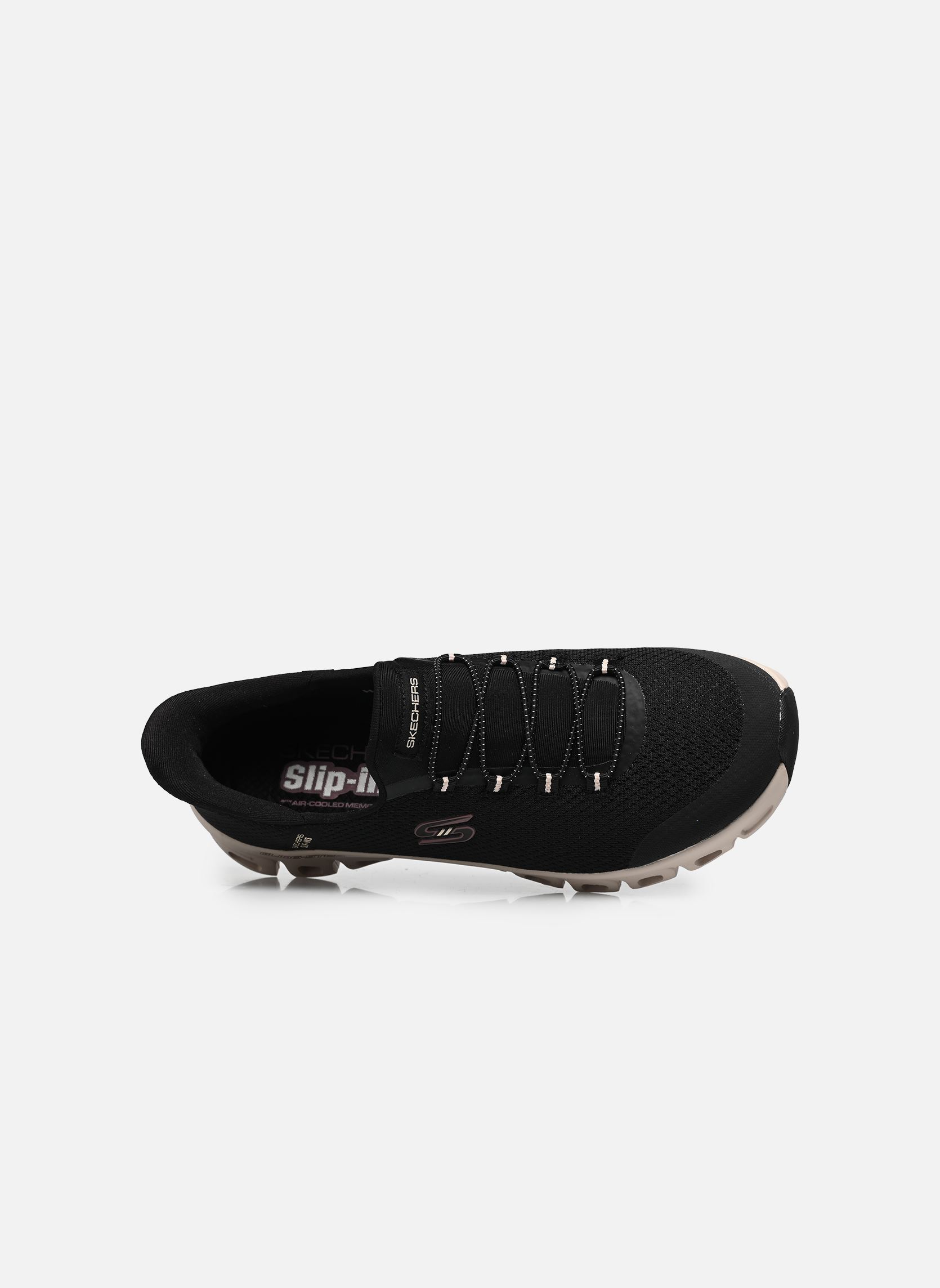 Sneaker SLIP-INS Glide-Step - Vibey damen schwarz Skechers Sneaker SLIP-INS Glide-Step - Vibey damen schwarz BKNT