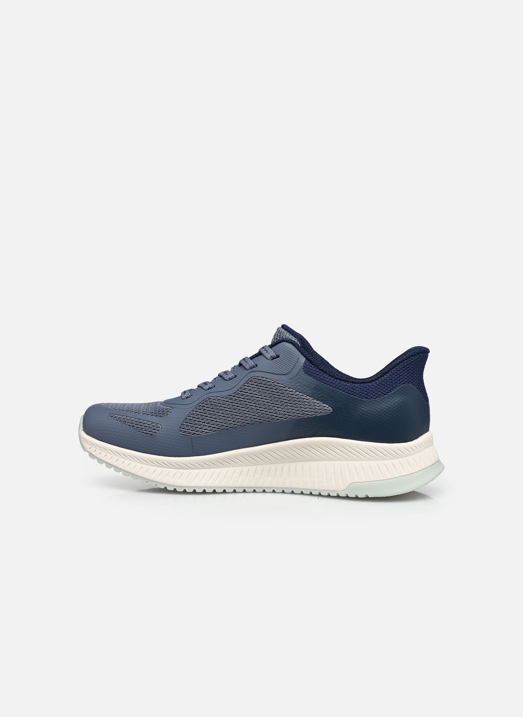 Baskets SLIP-INS Bobs Squad 4 - Staple Look femme bleu Skechers Baskets SLIP-INS Bobs Squad 4 - Staple Look femme bleu BLMT