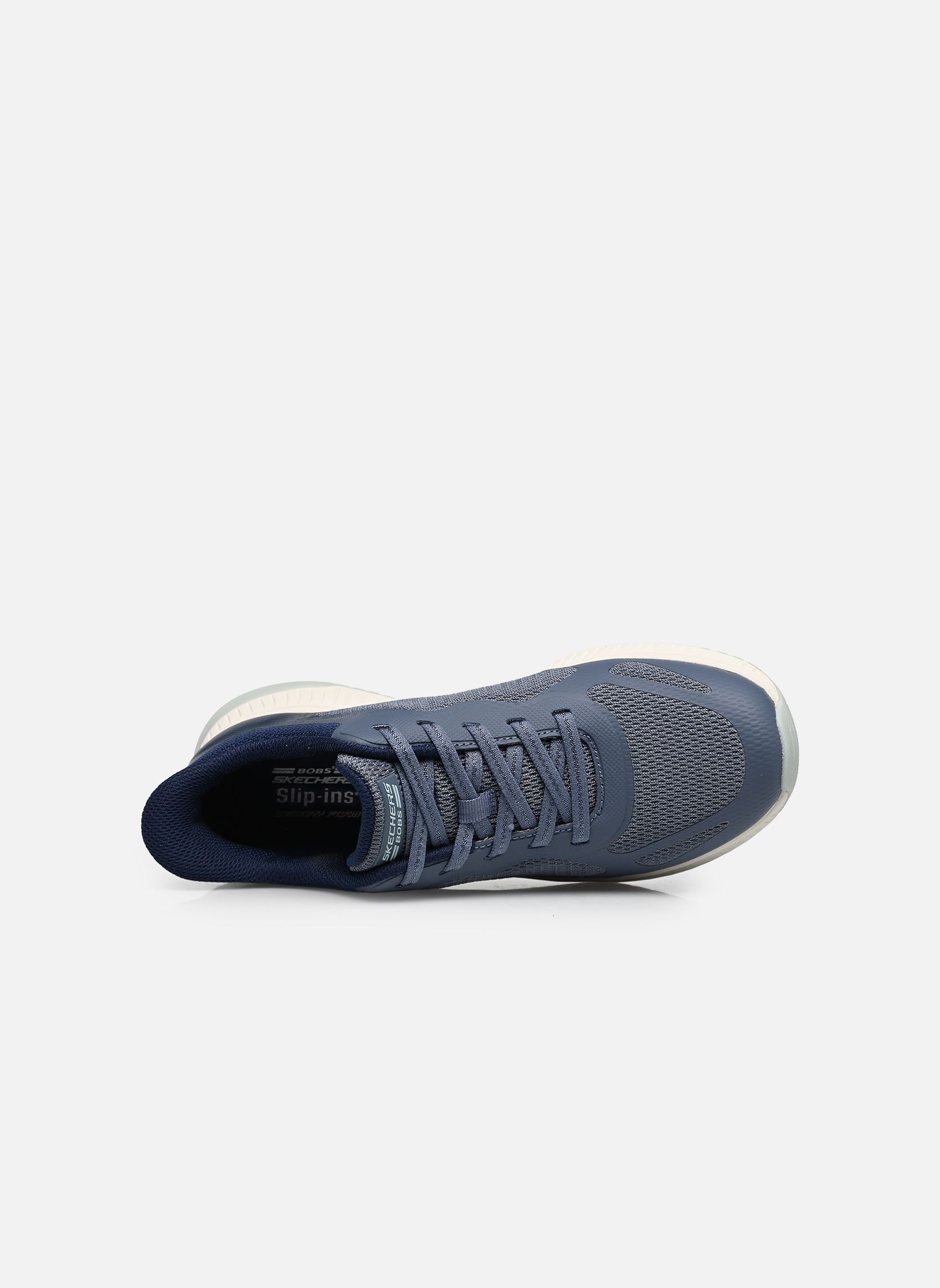 Baskets SLIP-INS Bobs Squad 4 - Staple Look femme bleu Skechers Baskets SLIP-INS Bobs Squad 4 - Staple Look femme bleu BLMT
