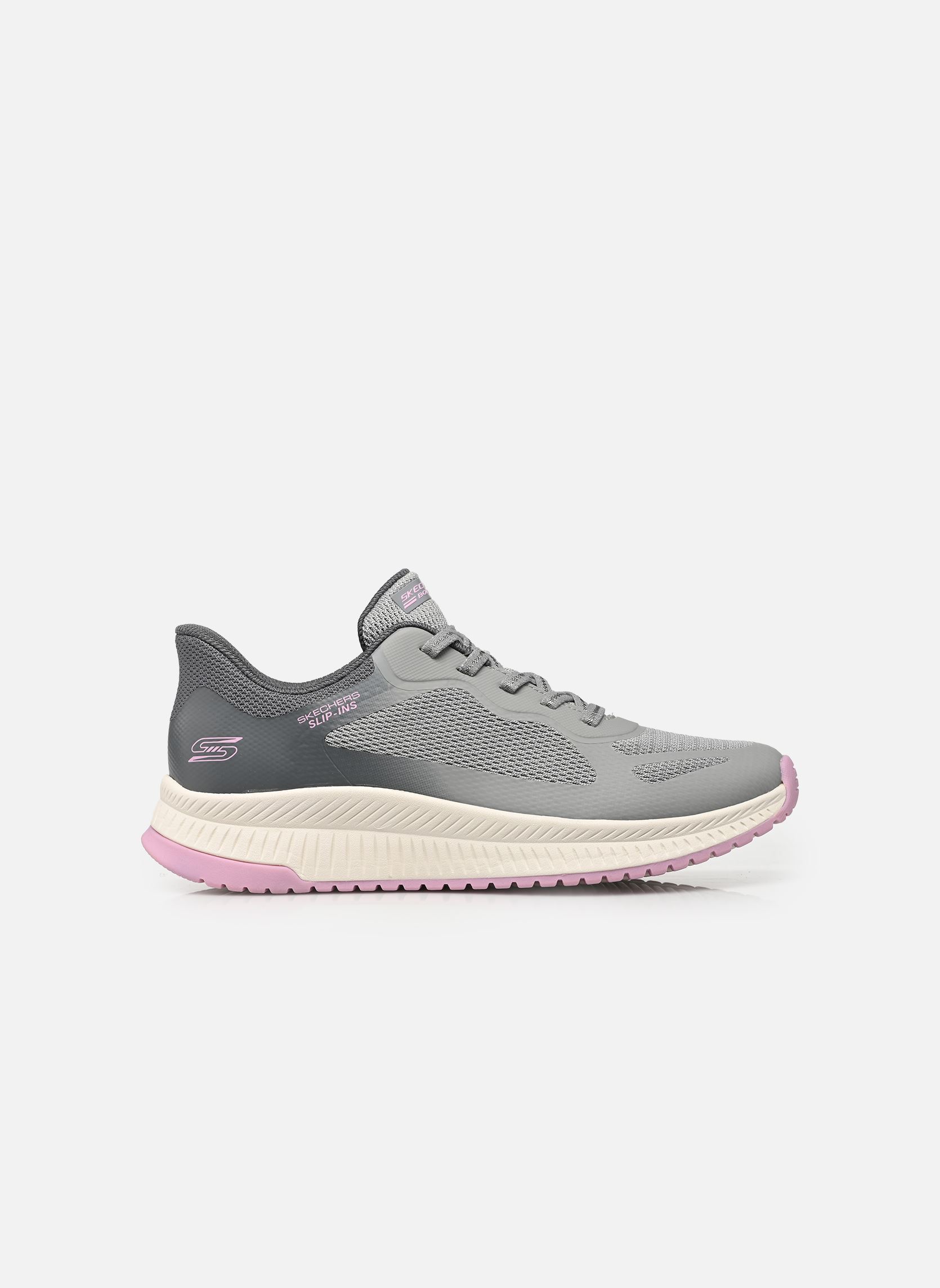 Baskets SLIP-INS Bobs Squad 4 - Staple Look femme gris Skechers Baskets SLIP-INS Bobs Squad 4 - Staple Look femme gris GYMT