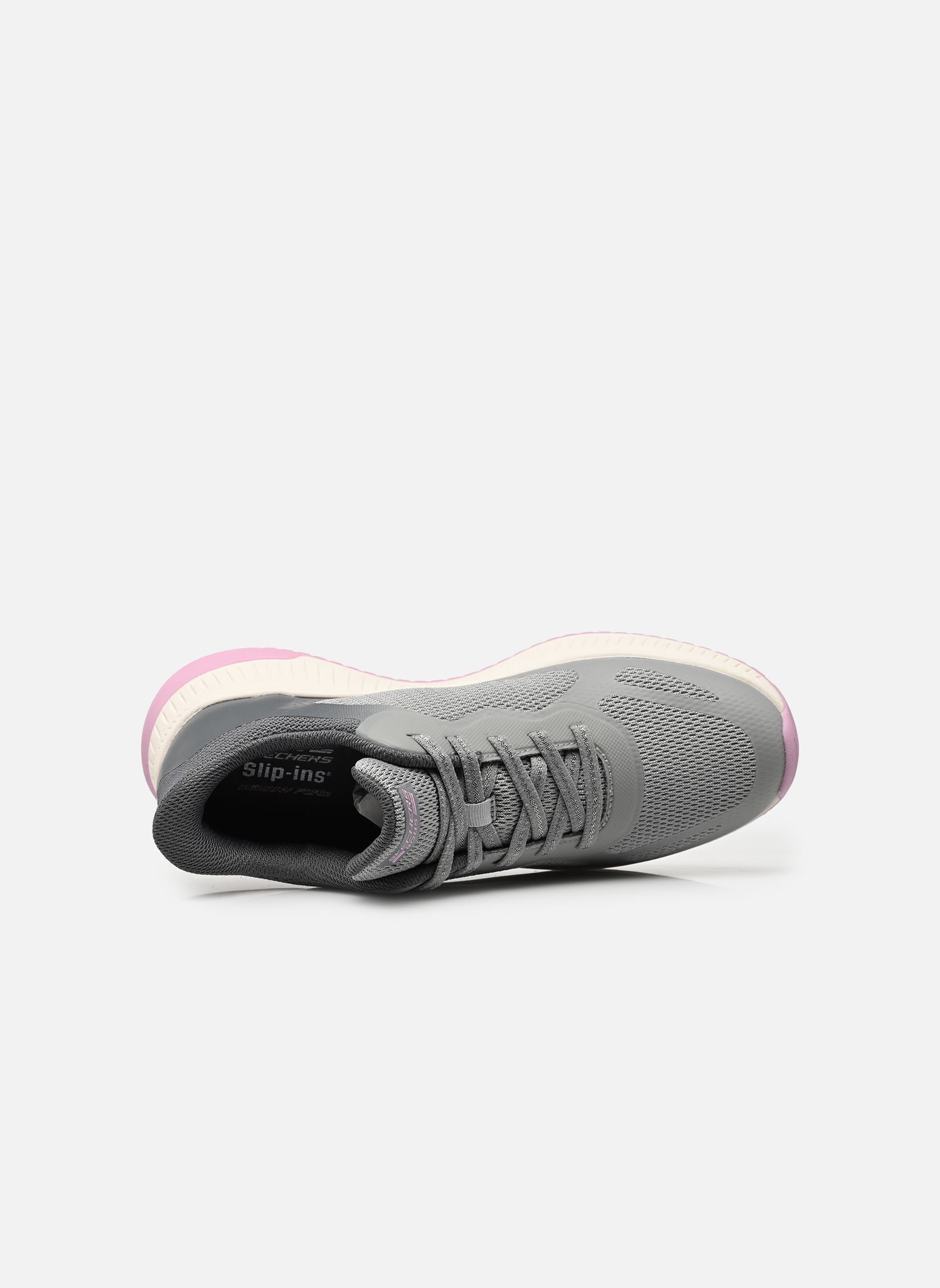 Baskets SLIP-INS Bobs Squad 4 - Staple Look femme gris Skechers Baskets SLIP-INS Bobs Squad 4 - Staple Look femme gris GYMT