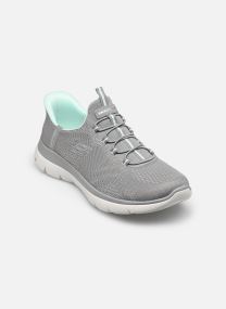 Baskets SLIP-INS Summits-Dream Chaser femme gris