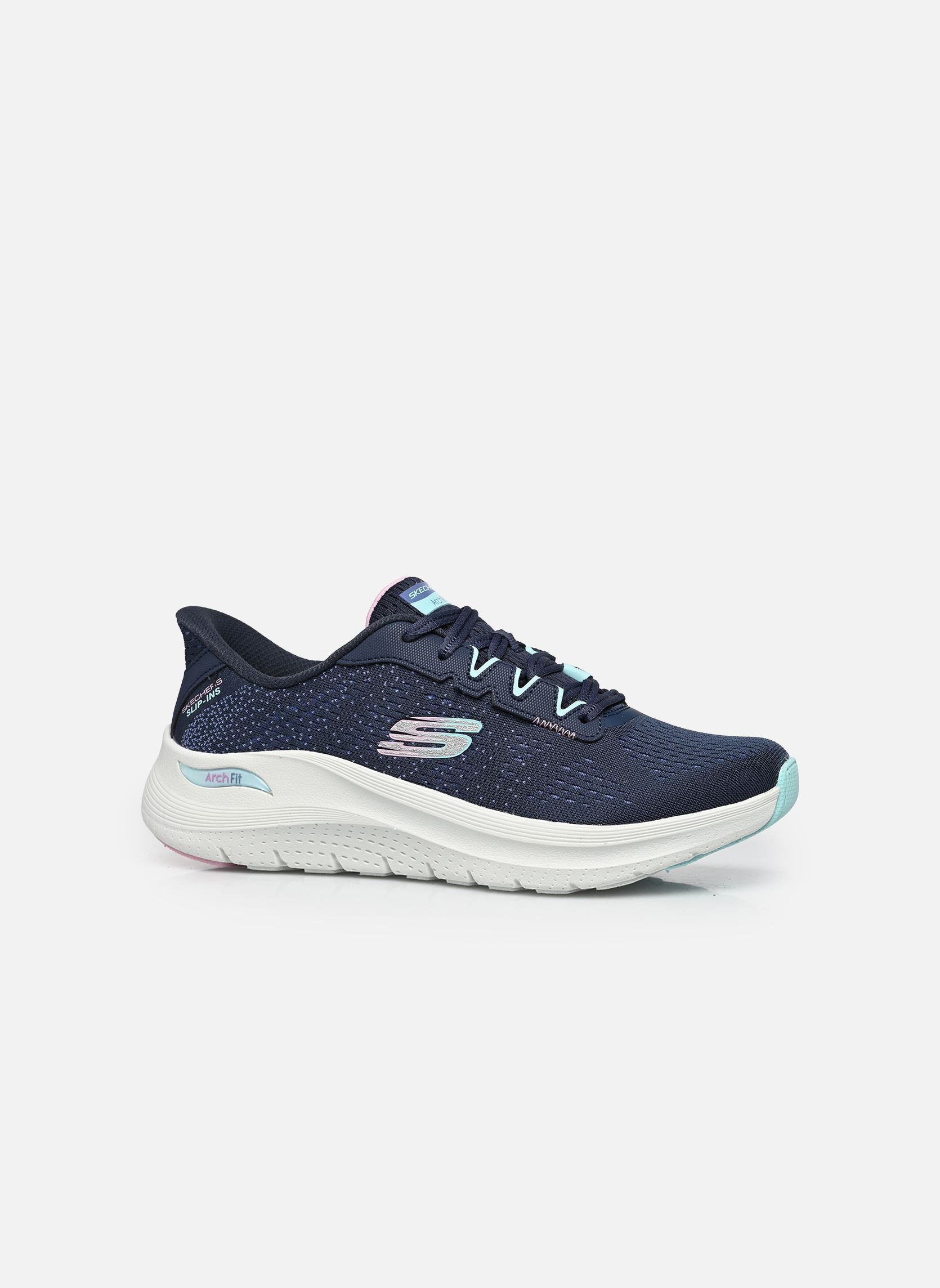 Baskets SLIP-INS Arch Fit 2.0-Fresh Pace femme bleu Skechers Baskets SLIP-INS Arch Fit 2.0-Fresh Pace femme bleu NVMT