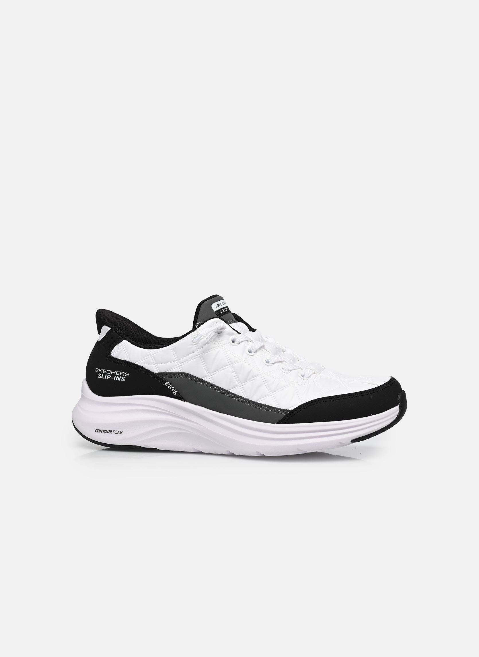 Sneakers SLIP-INS Contour Foam dames wit Skechers Sneakers SLIP-INS Contour Foam dames wit Wbk