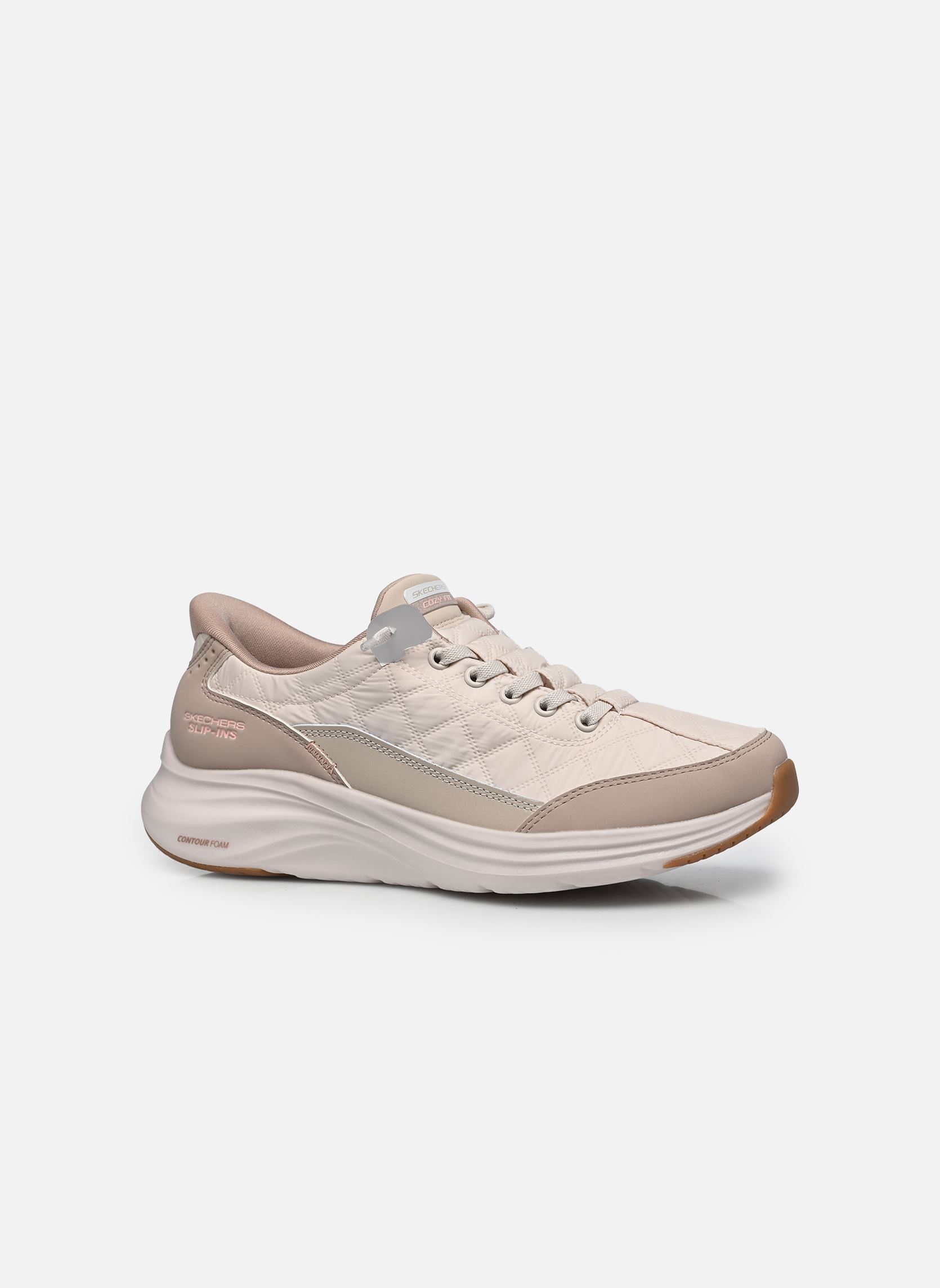 Sneakers SLIP-INS Contour Foam dames beige Skechers Sneakers SLIP-INS Contour Foam dames beige NTTP