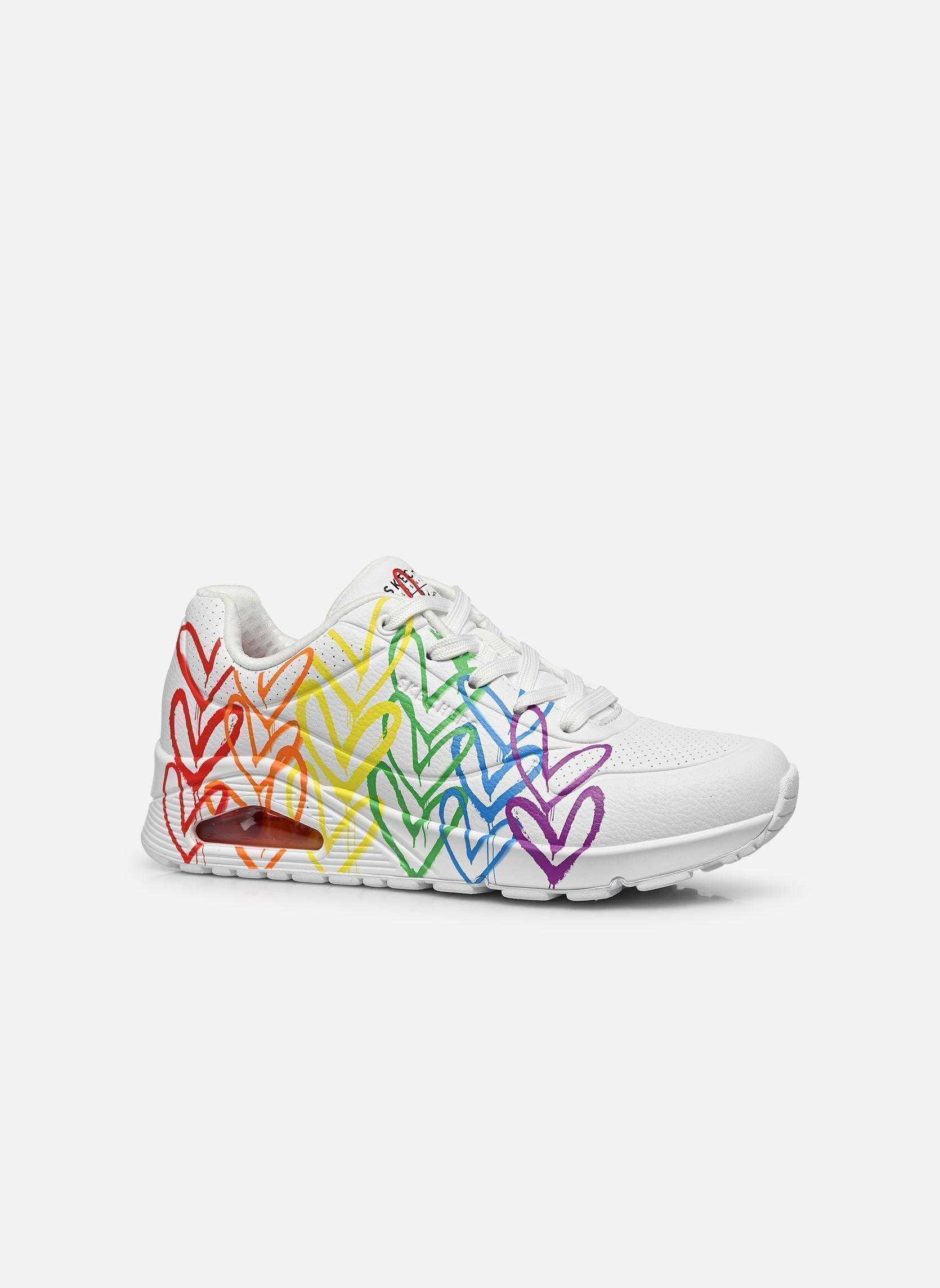 Sneakers Uno - Full Of Love Goldcrown dames wit Skechers Sneakers Uno - Full Of Love Goldcrown dames wit WMLT