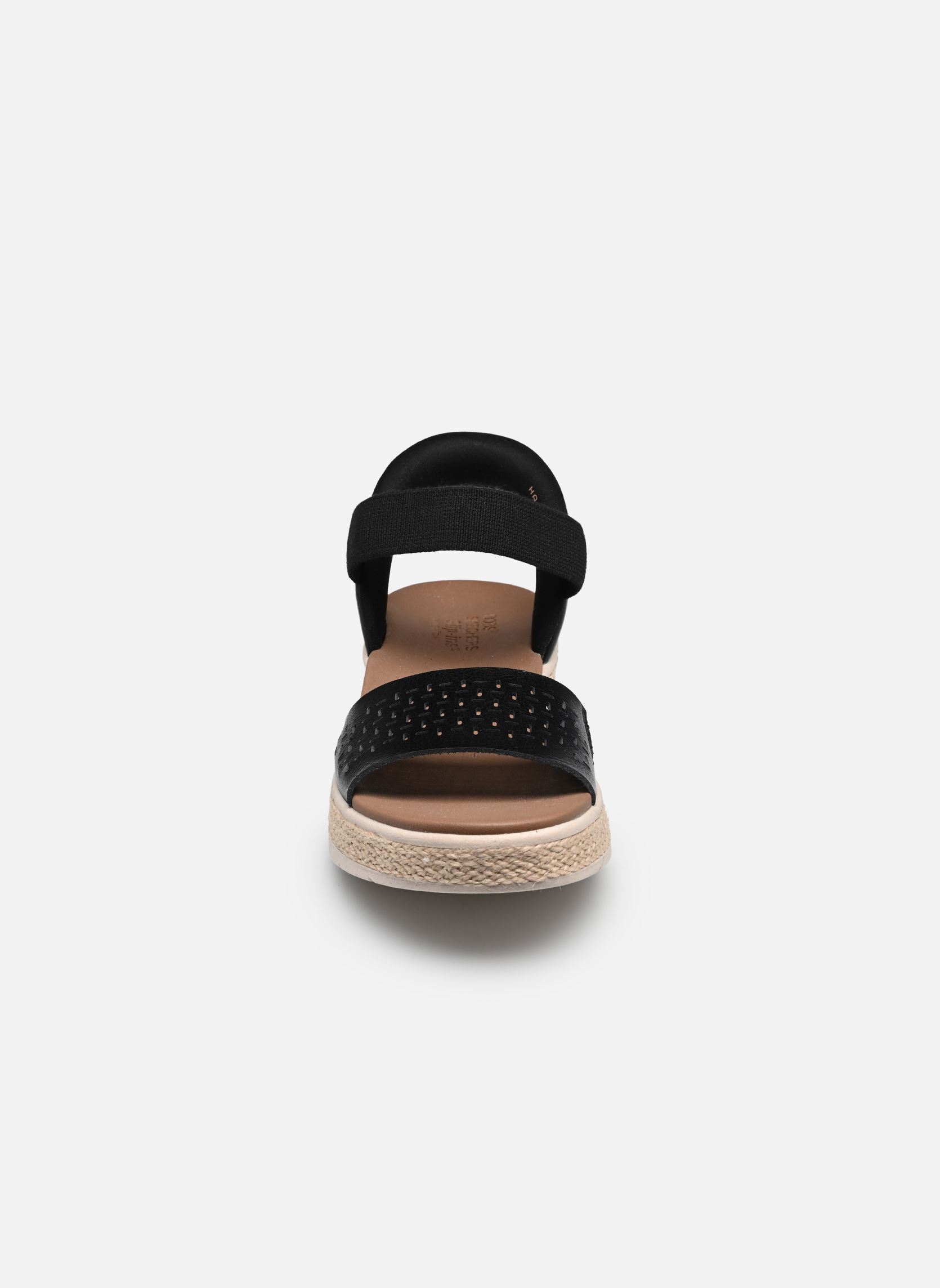 Keil- und Plateausandalen SLIP-INS Bobs Sun Ray - Step Aside damen schwarz Skechers Keil- und Plateausandalen SLIP-INS Bobs Sun Ray - Step Aside damen schwarz Blk