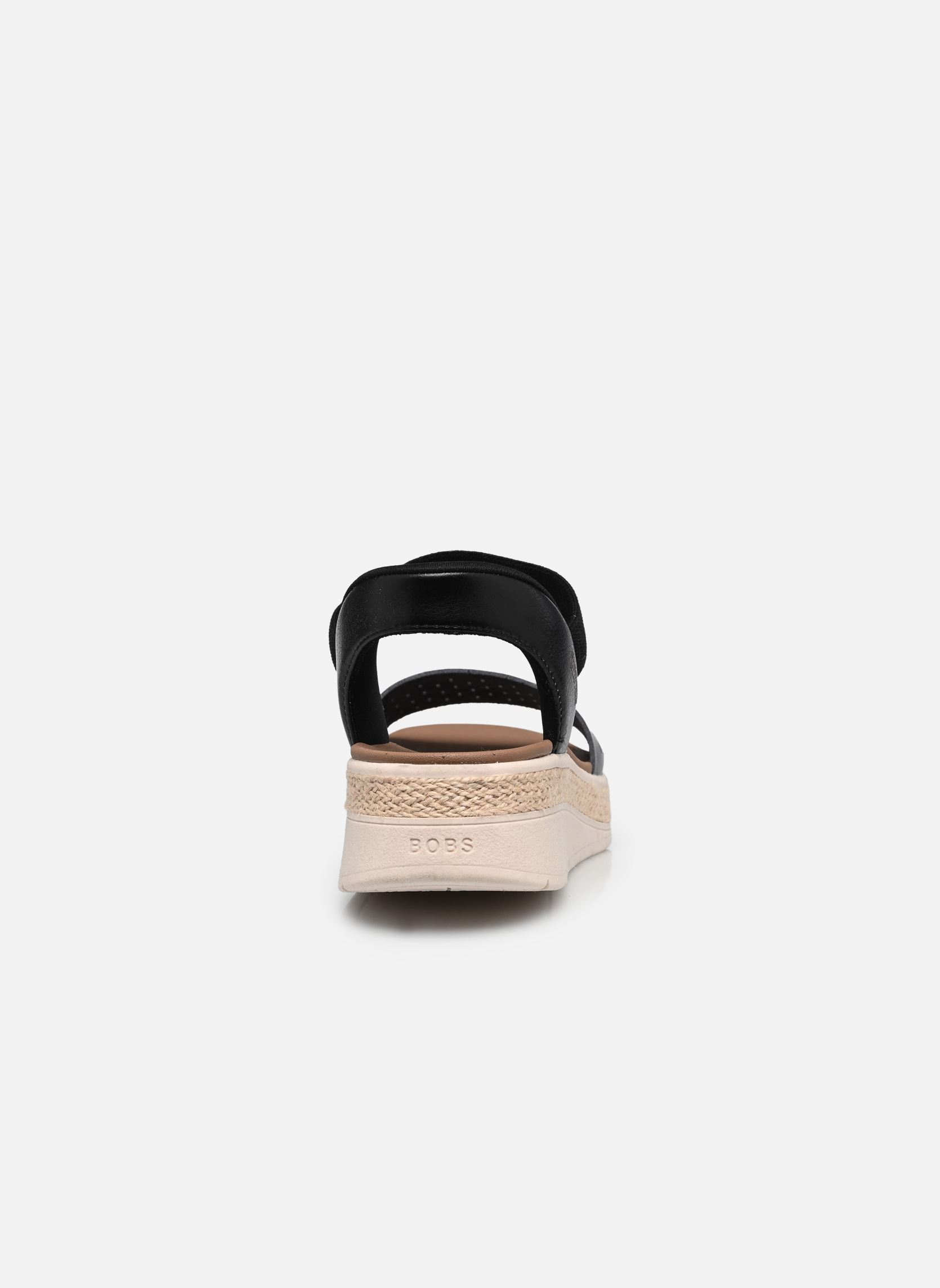 Keil- und Plateausandalen SLIP-INS Bobs Sun Ray - Step Aside damen schwarz Skechers Keil- und Plateausandalen SLIP-INS Bobs Sun Ray - Step Aside damen schwarz Blk