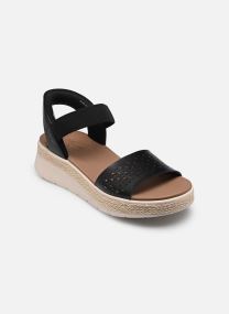 Keil- und Plateausandalen SLIP-INS Bobs Sun Ray - Step Aside damen schwarz Skechers Keil- und Plateausandalen SLIP-INS Bobs Sun Ray - Step Aside damen schwarz Blk
