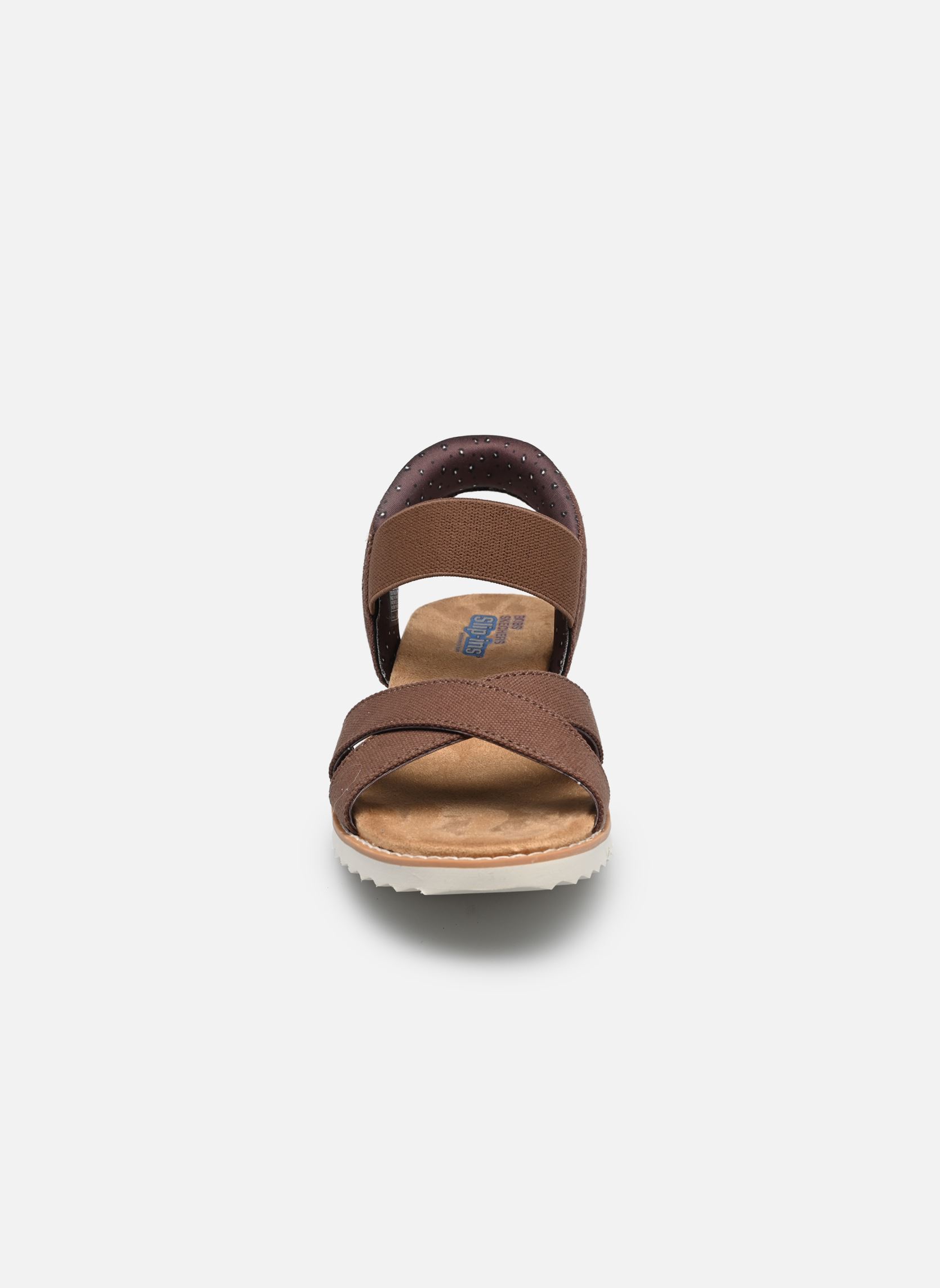 Sandalen SLIP-INS Desert Kiss-Golden Lily dames bruin Skechers Sandalen SLIP-INS Desert Kiss-Golden Lily dames bruin Choc