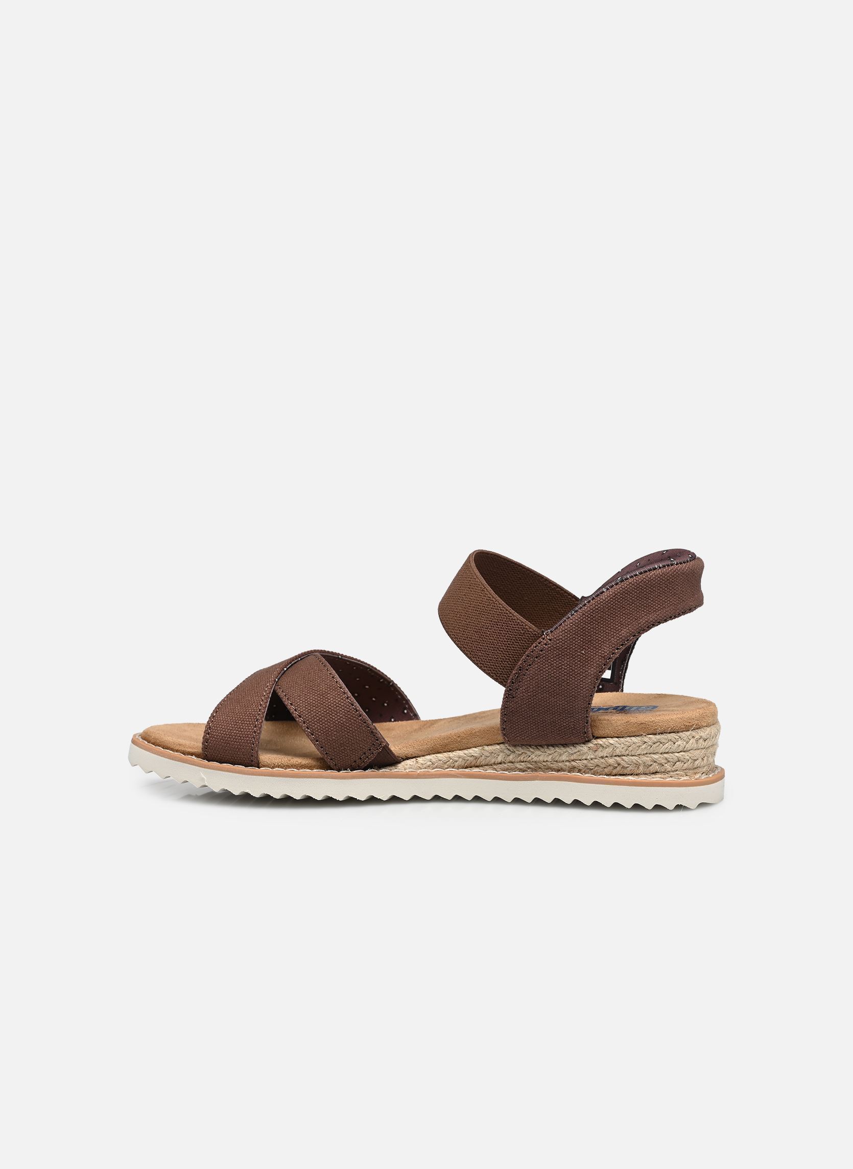 Sandalen SLIP-INS Desert Kiss-Golden Lily dames bruin Skechers Sandalen SLIP-INS Desert Kiss-Golden Lily dames bruin Choc