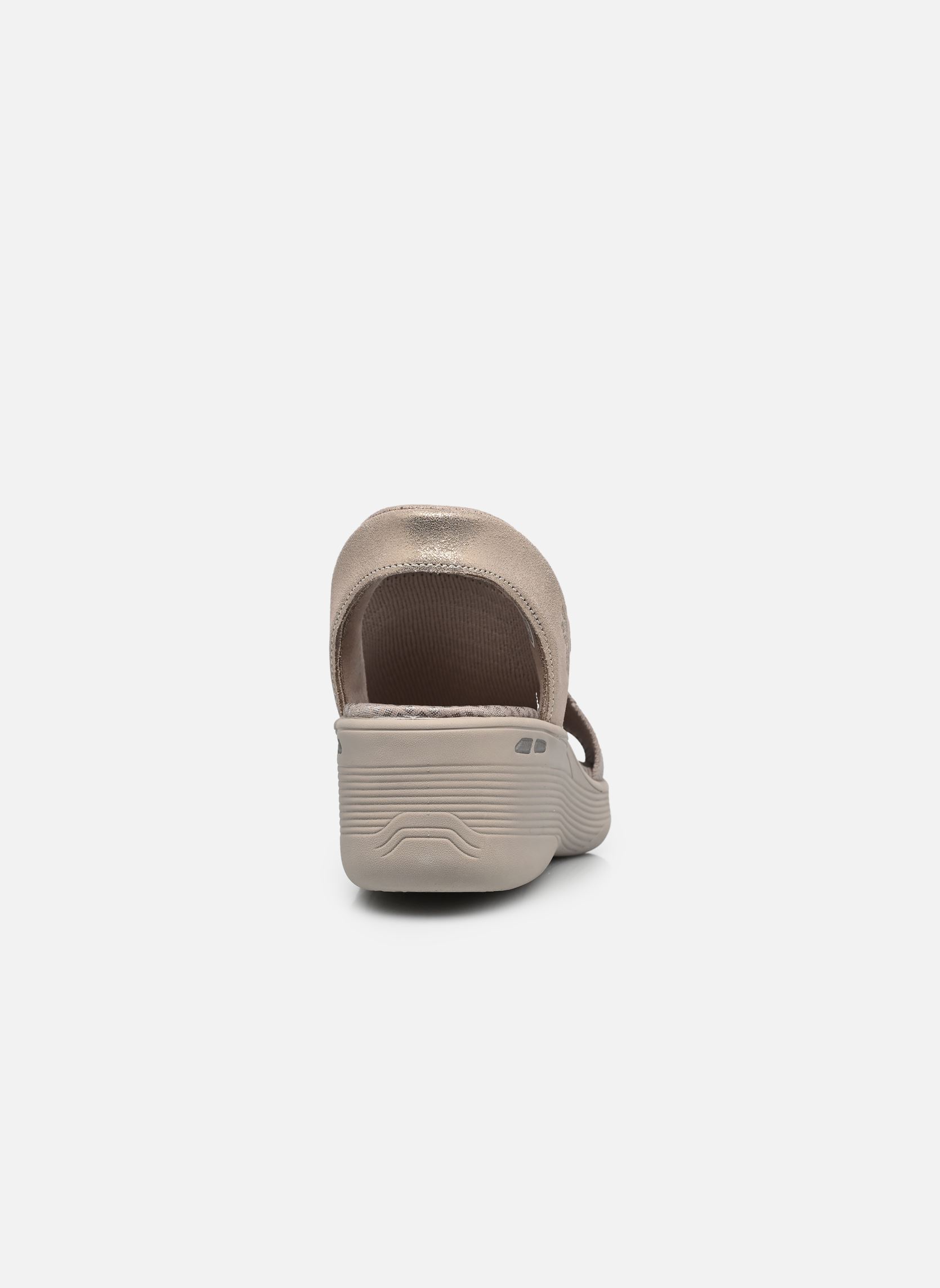 Sandales compensées et plateformes SLIP-INS Pier-Lite - Park Path femme marron Skechers Sandales compensées et plateformes SLIP-INS Pier-Lite - Park Path femme marron TPE