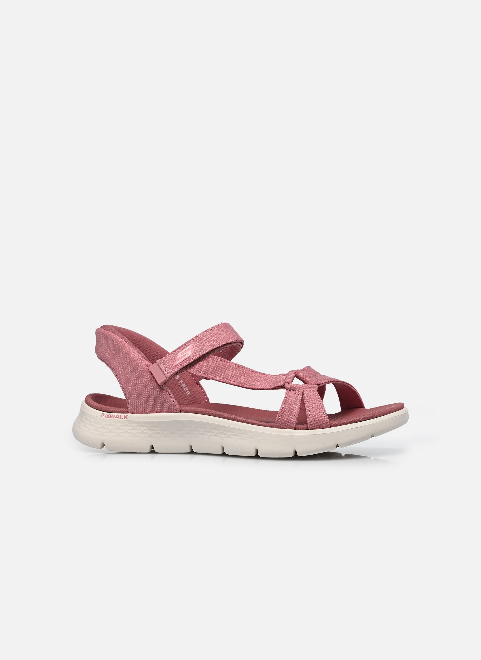 Sandales SLIP-INS Go Walk Flex Sandal - Illumin femme rose Skechers Sandales SLIP-INS Go Walk Flex Sandal - Illumin femme rose MVE